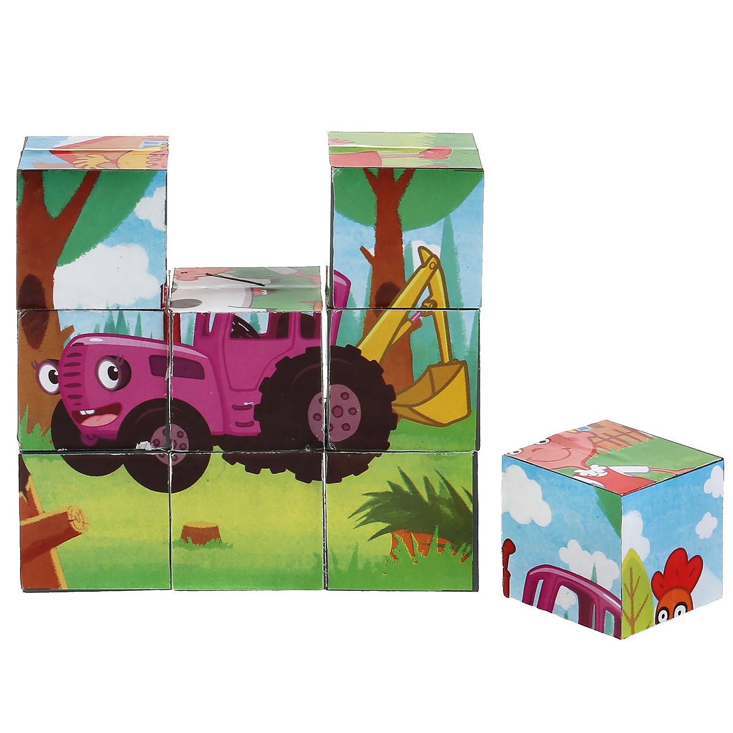 Игрушка Играем вместе кубики - фото 2