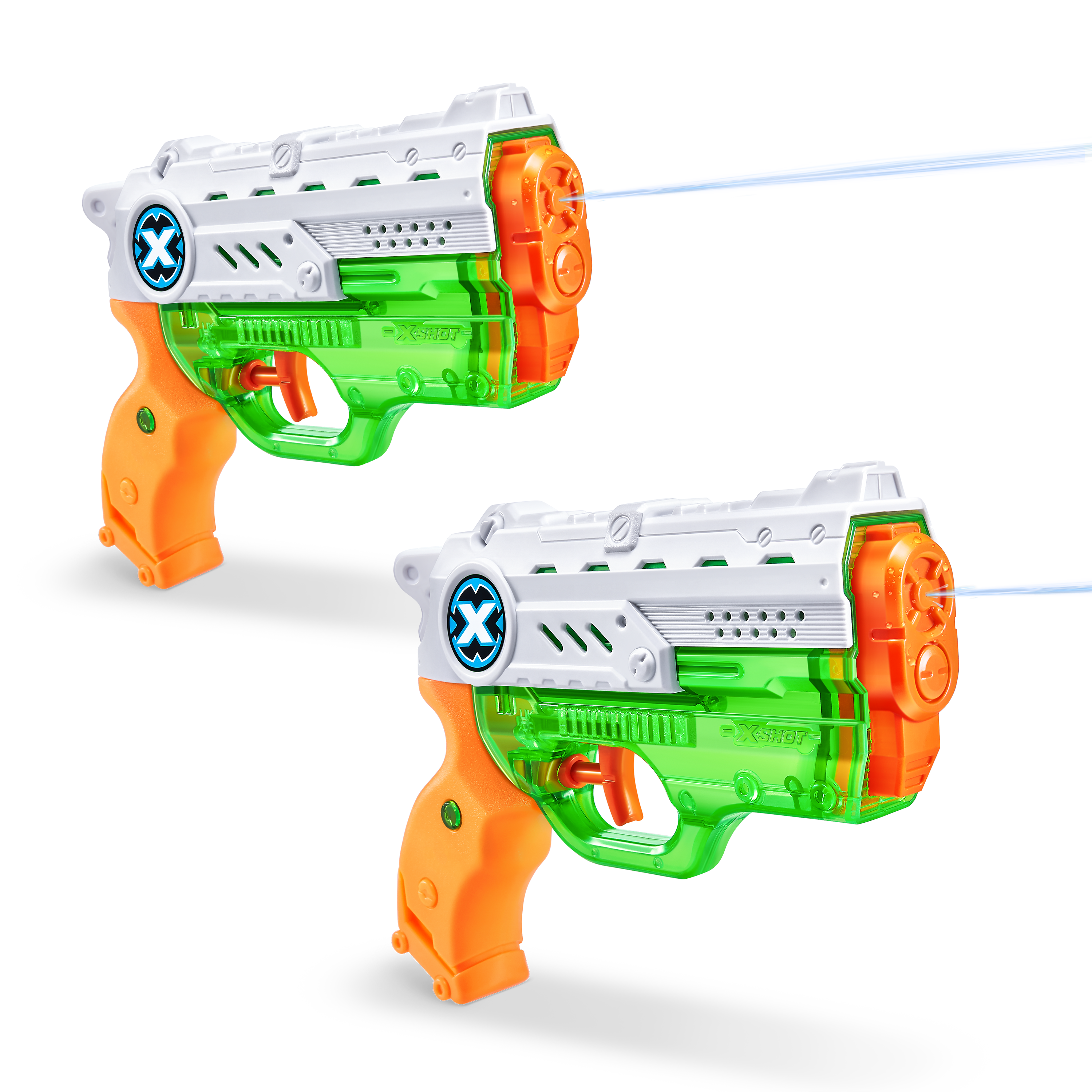 Бластер водный Zuru XSHOT  Fast Fill Nano 2 штуки в наборе - фото 12