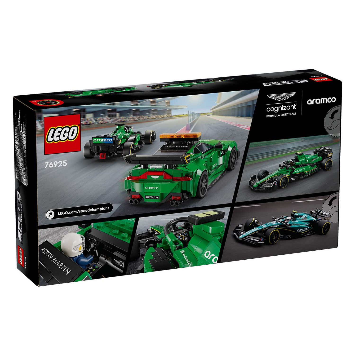 Конструктор LEGO Speed Champions Aston Martin Safety Car 564 дет. - фото 12