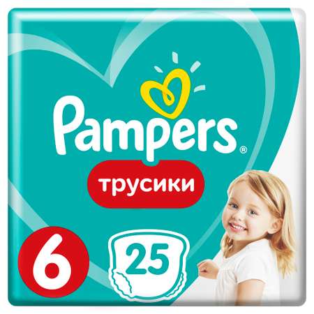 Трусики Pampers Pants 6 (15+ кг) 25 шт.