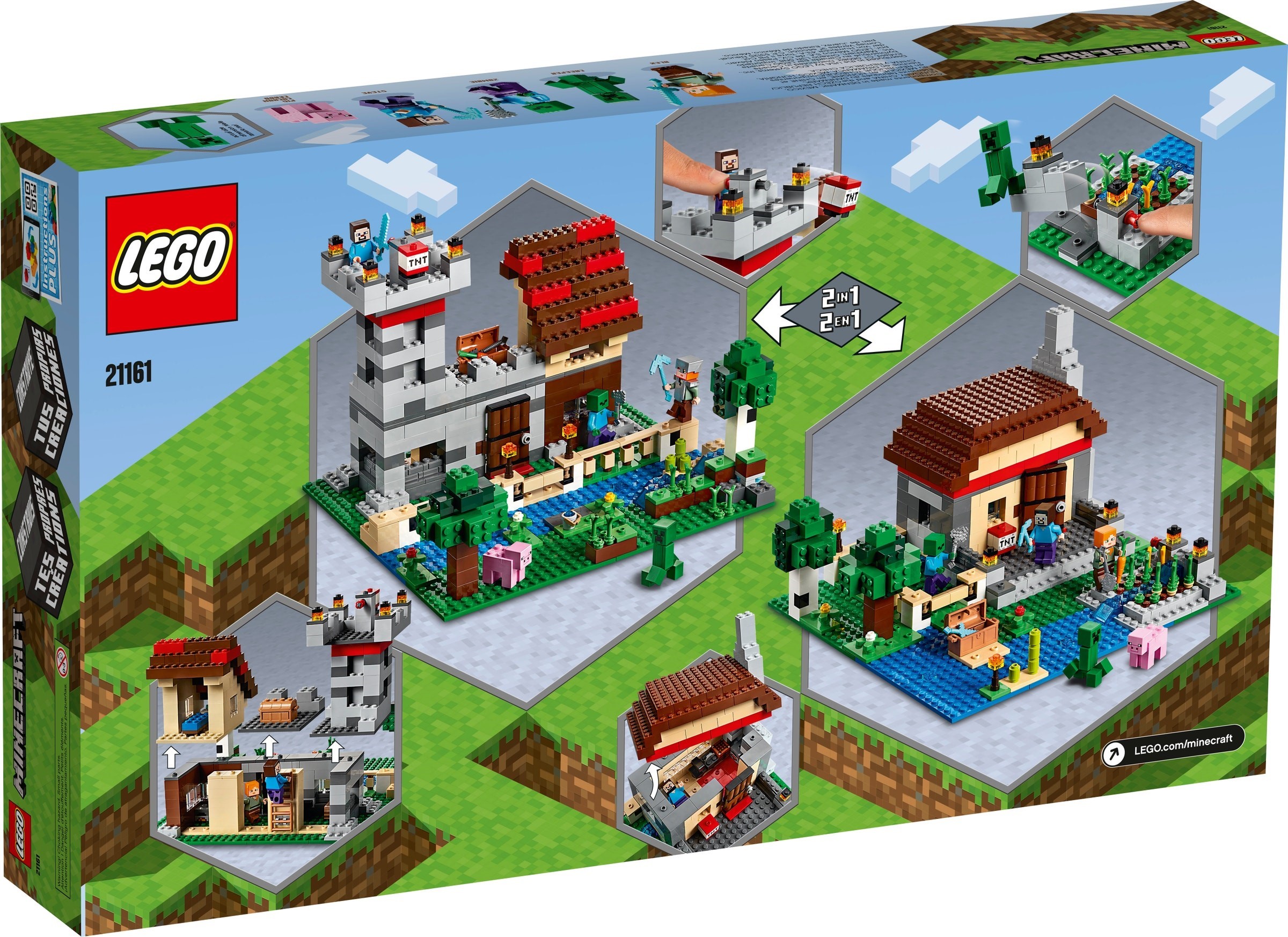 Конструктор LEGO Minecraft 21161 564 дет. - фото 9