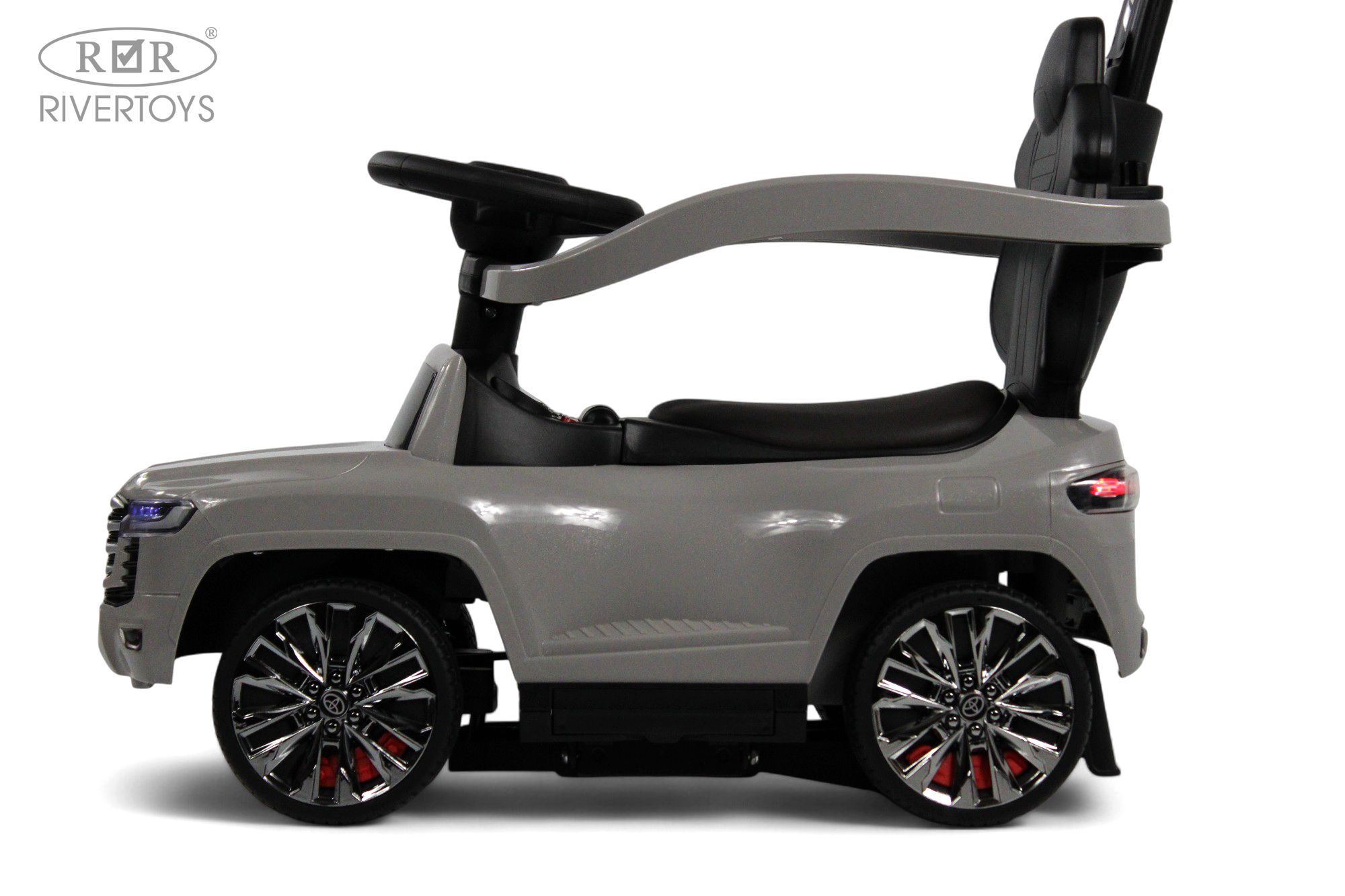 Каталка RIVERTOYS Z002ZZ-C-GREY серый - фото 5