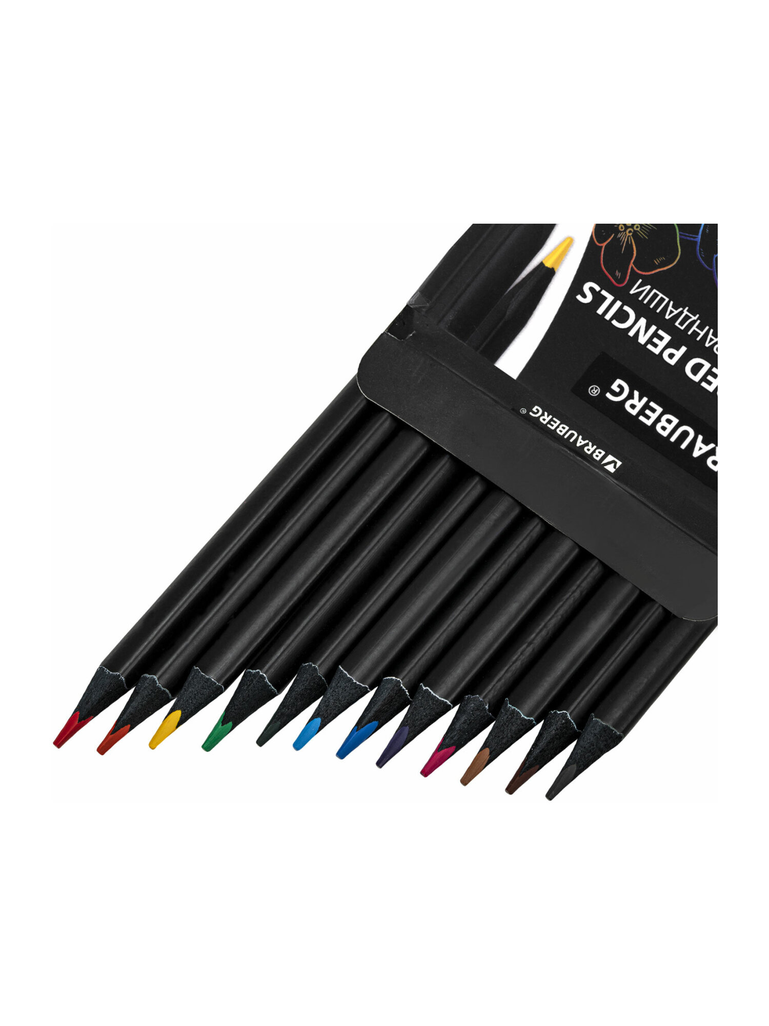 Карандаши цветные Brauberg 12 шт. - фото 10