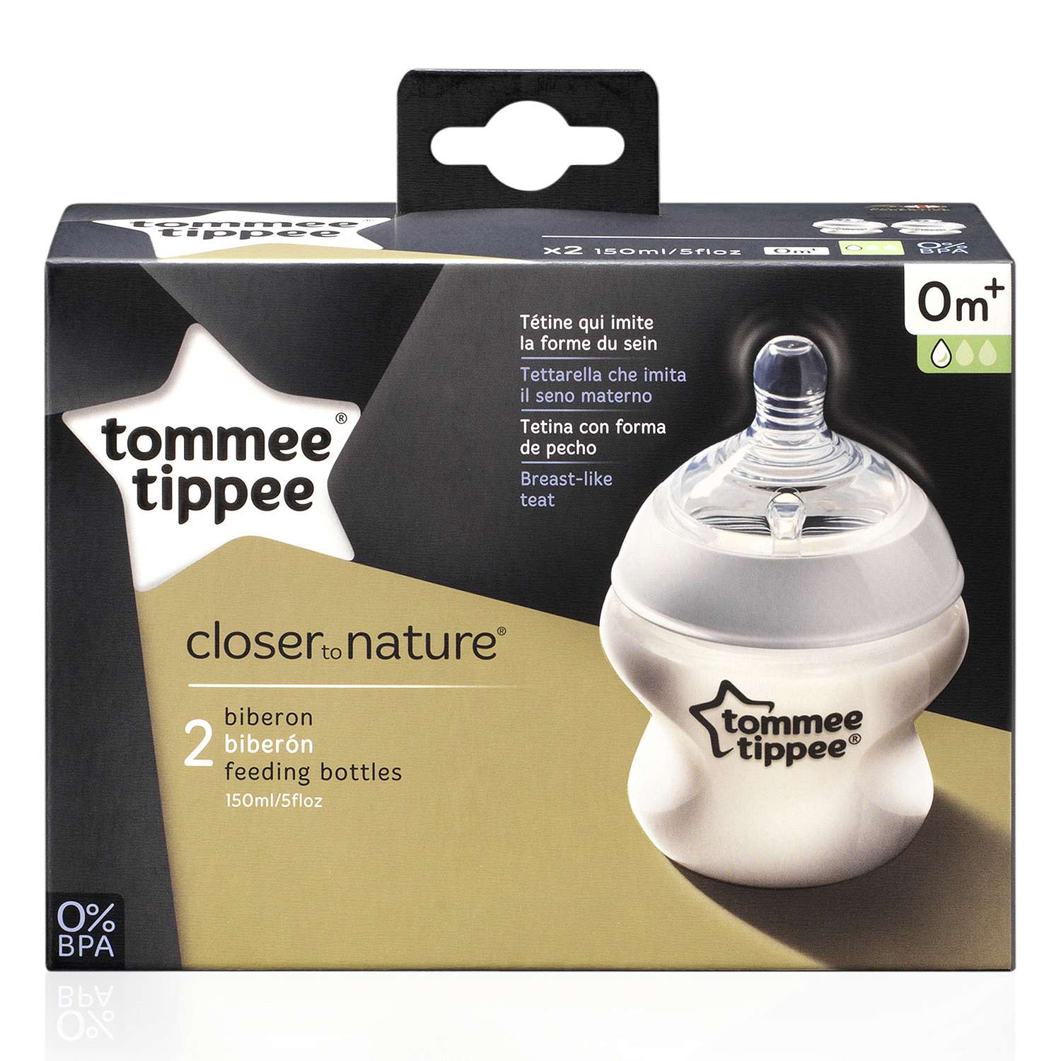 Бутылочка Tommee tippee 150 мл 2 шт. - фото 2