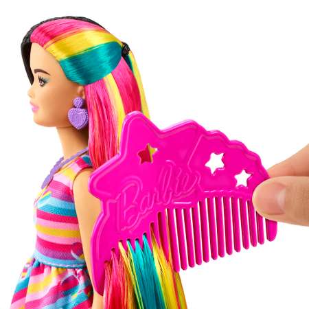 Кукла модельная Barbie Totally Hair Сердца