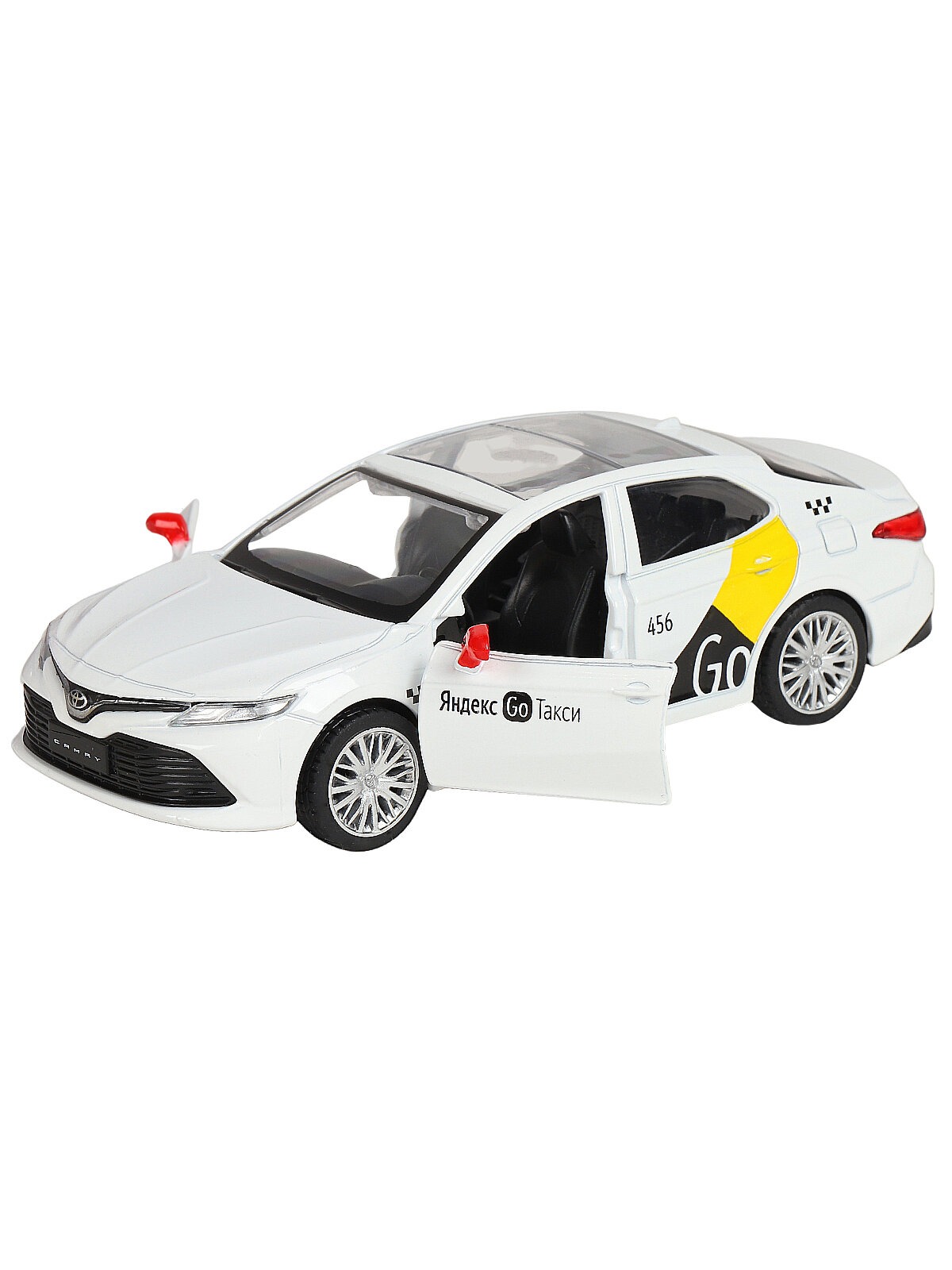 Автомобиль Яндекс GO Toyota Camry Такси 1:43 JB1251484 - фото 11