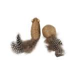 Игрушка для кошек Barbaks Мышка с мячом