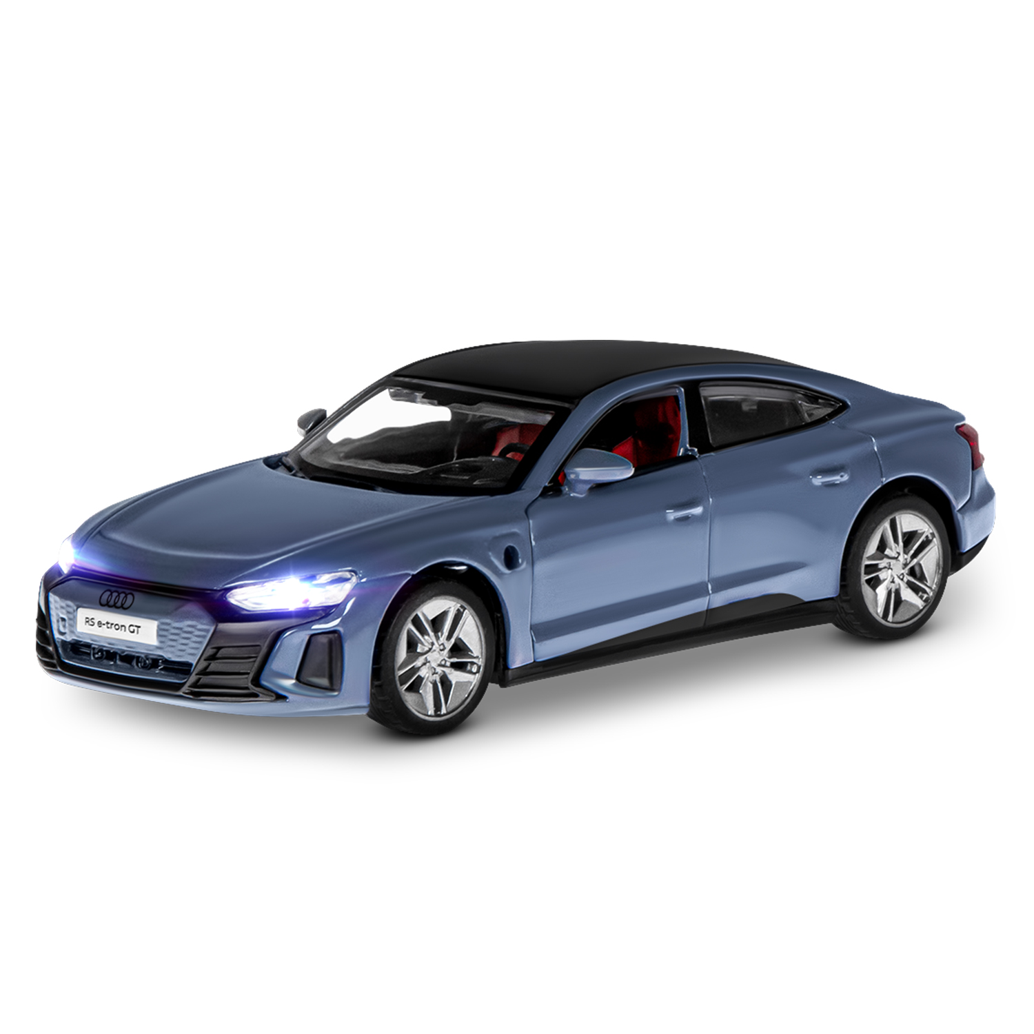 Автомобиль AUTODRIVE Audi RS e tron GT 1:36 серый JB1251679 - фото 11