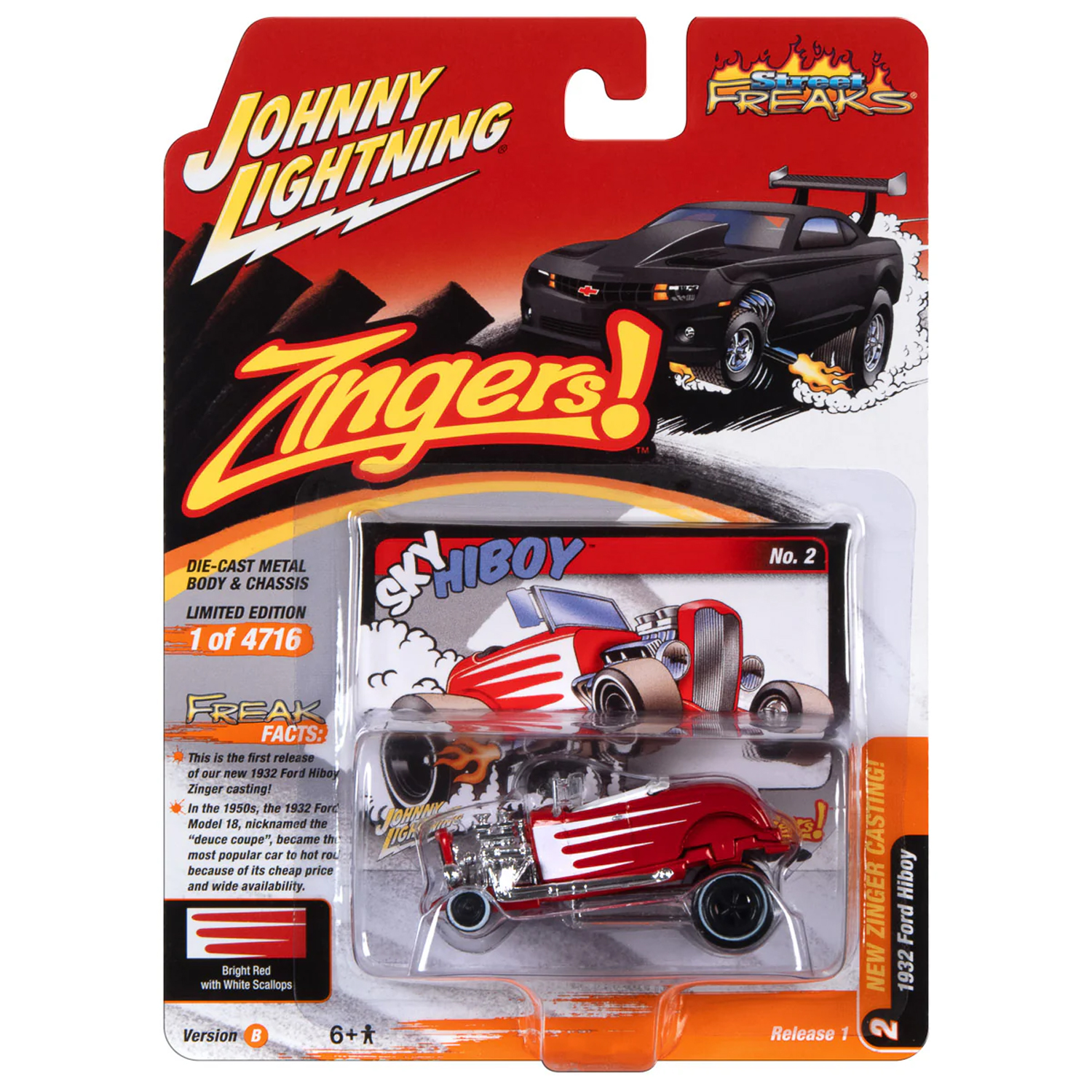 Автомобиль Johnny Lightning 1:64 JLSF025B-R1-N2 - фото 4