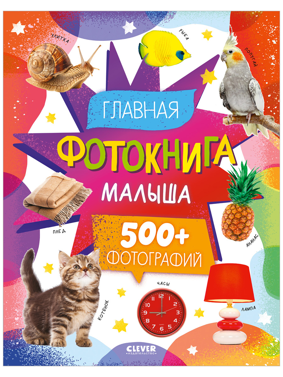 Книга Clever Главная фотокнига малыша - фото 1