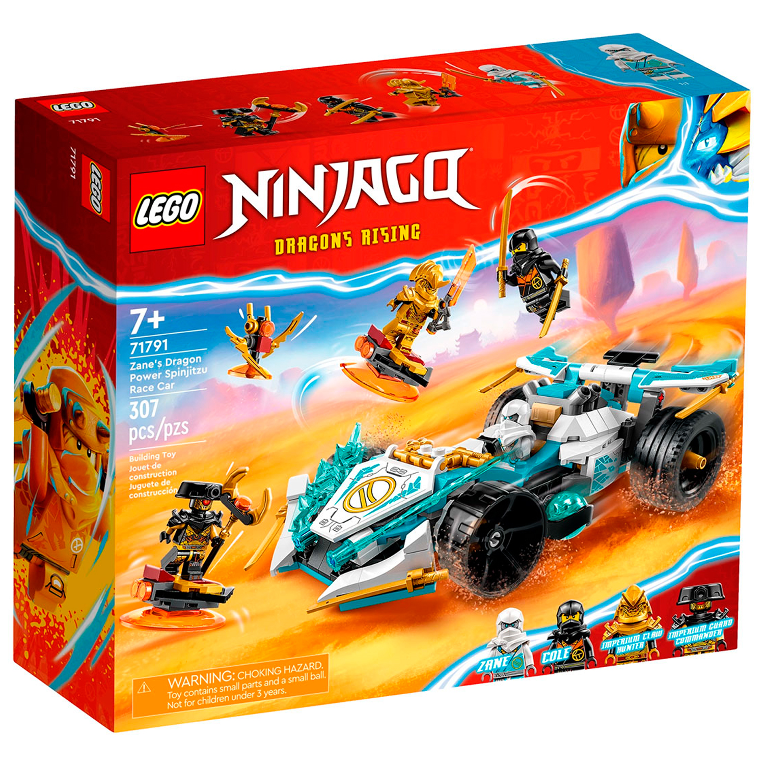 Конструктор LEGO NINJAGO Сила дракона Зейна - машина - фото 8