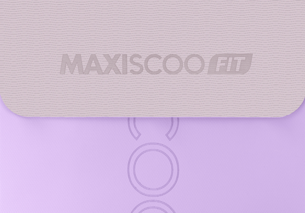 Коврик MAXISCOO FIT фиолетовый - фото 6