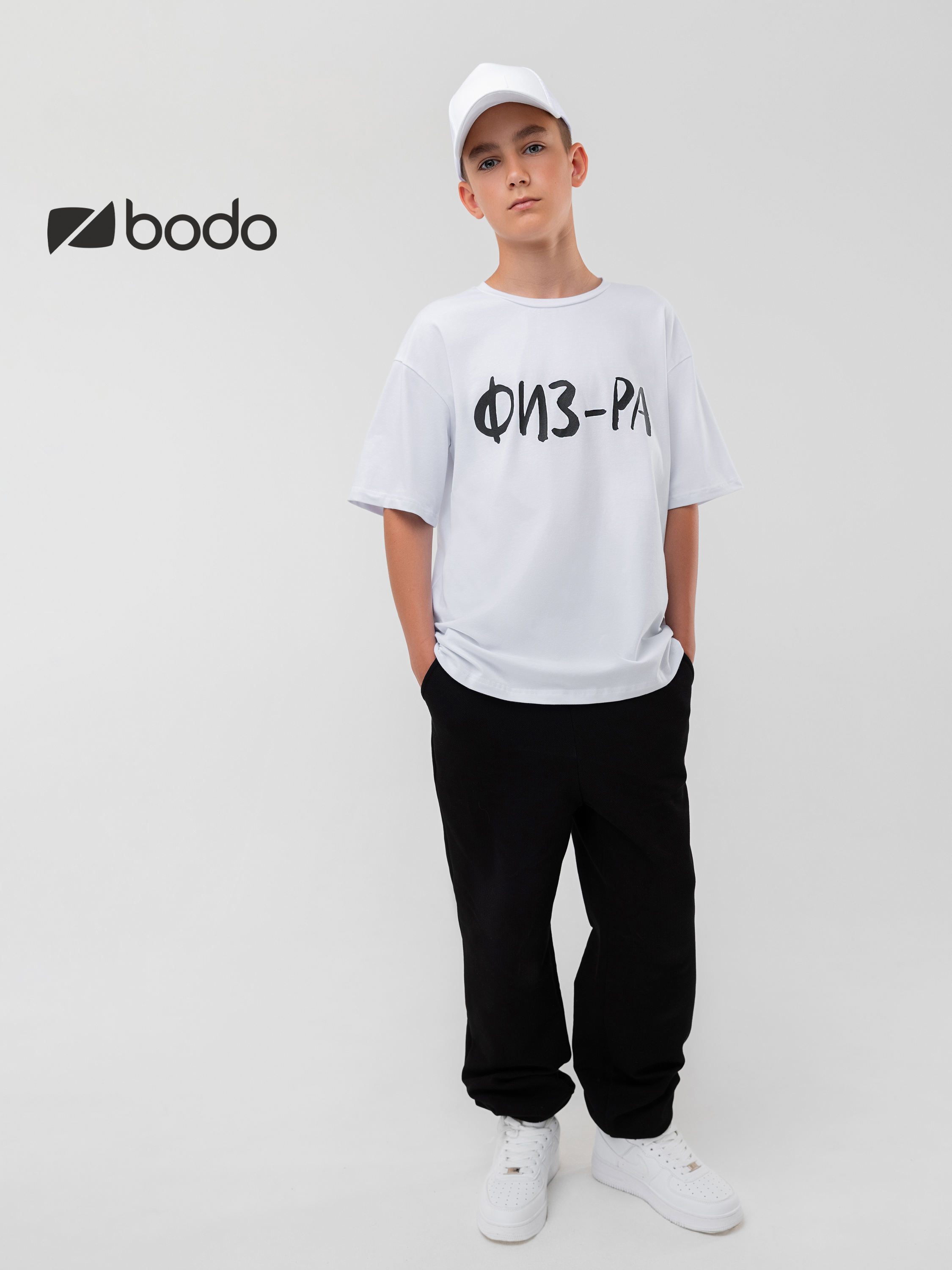 Футболка Bodo 36-43MU_белый - фото 2