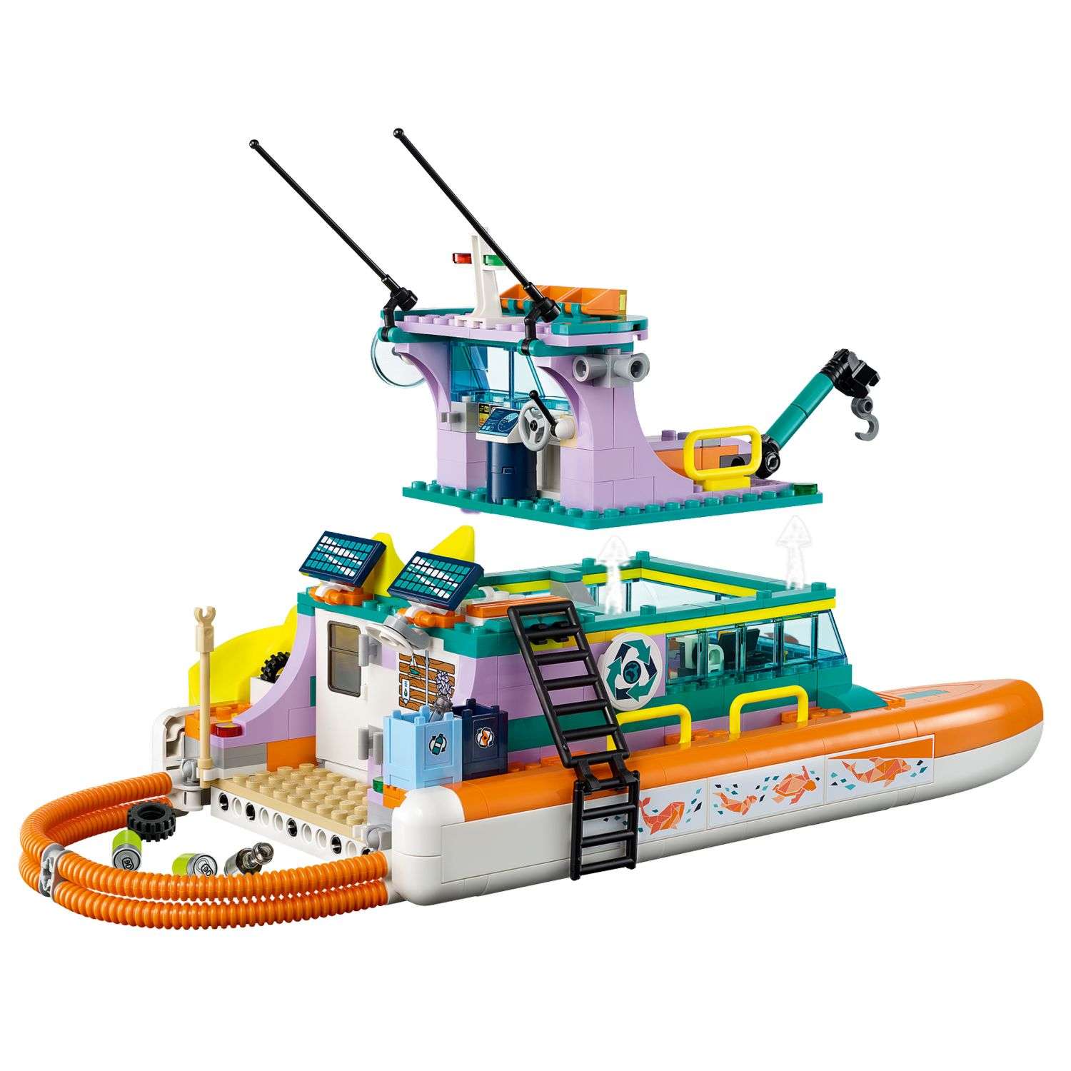 Конструктор LEGO Friends Sea Rescue Boat 717 дет. - фото 6