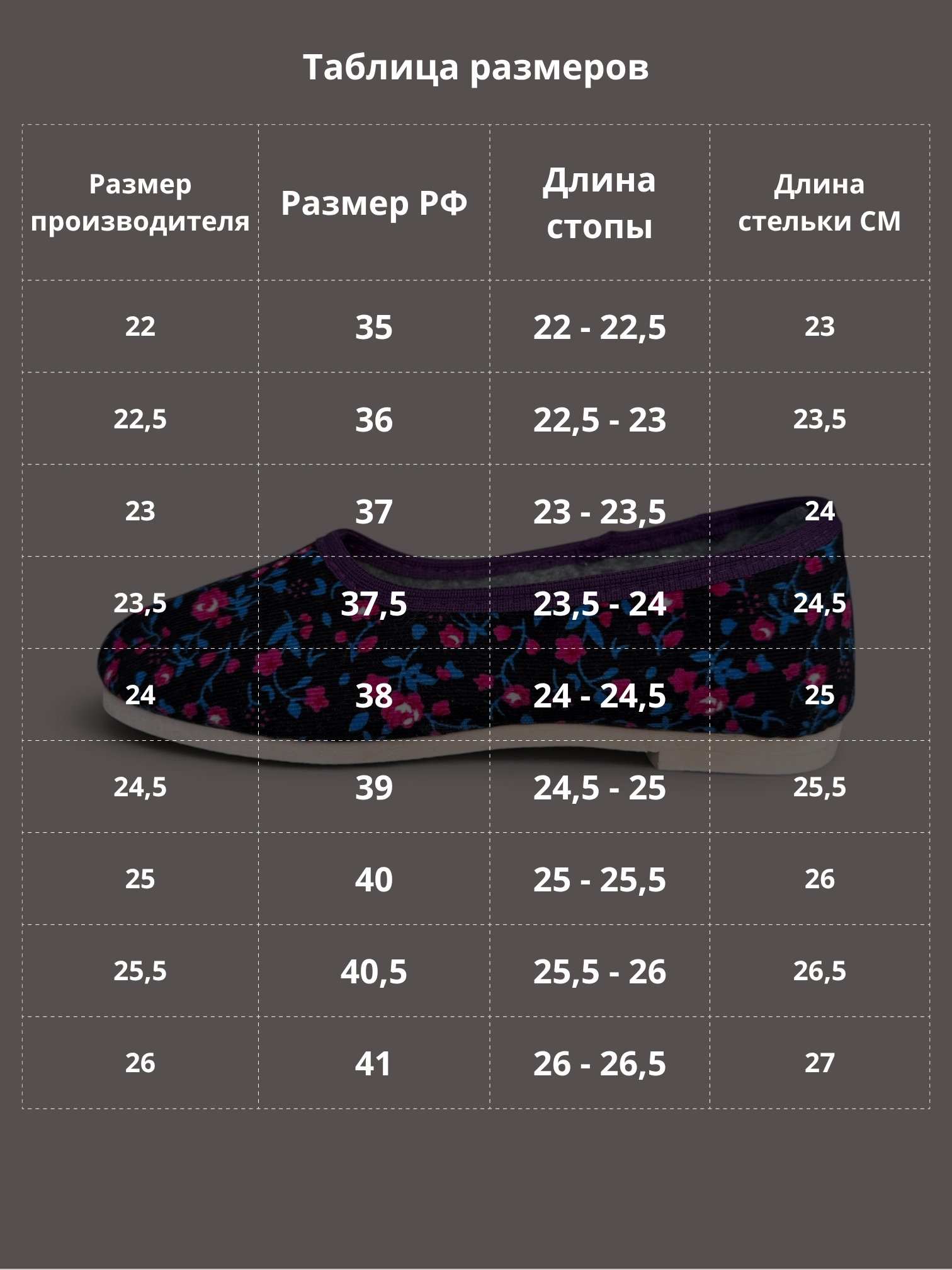 Тапочки UTA HOME 8-1/розы - фото 7