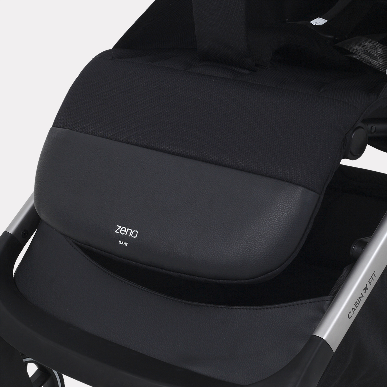 Коляска прогулочная Rant Zeno черный - фото 12