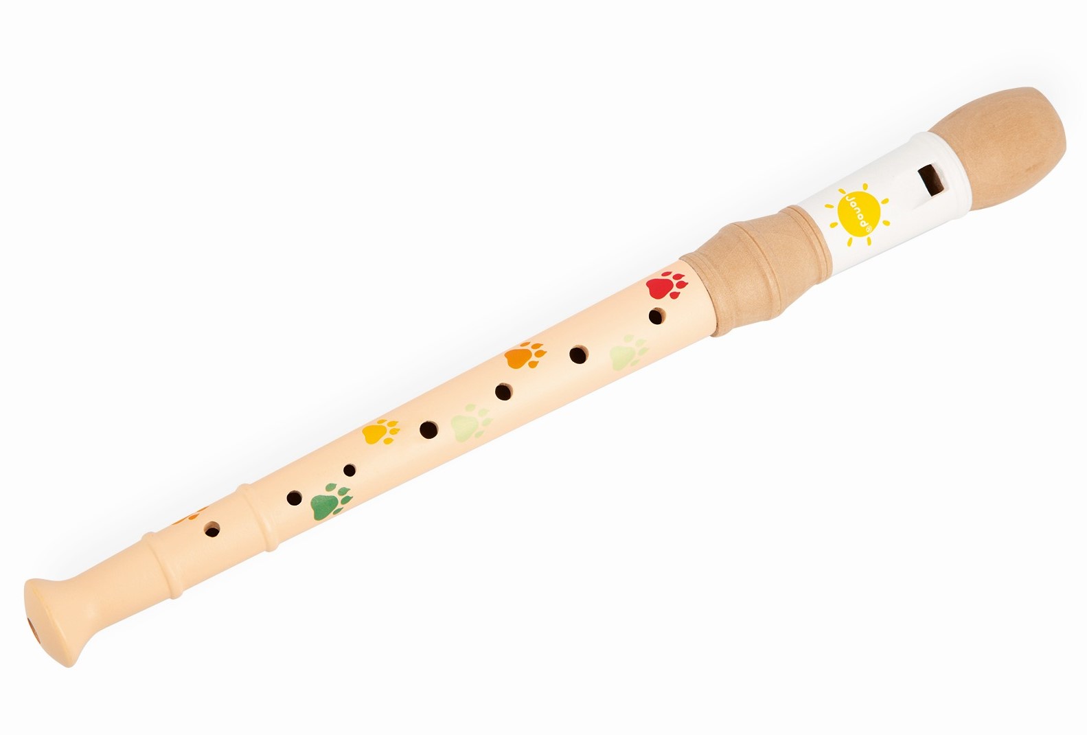 Игрушка музыкальная Janod металлофон, бубен, флейта, кастаньеты - фото 7