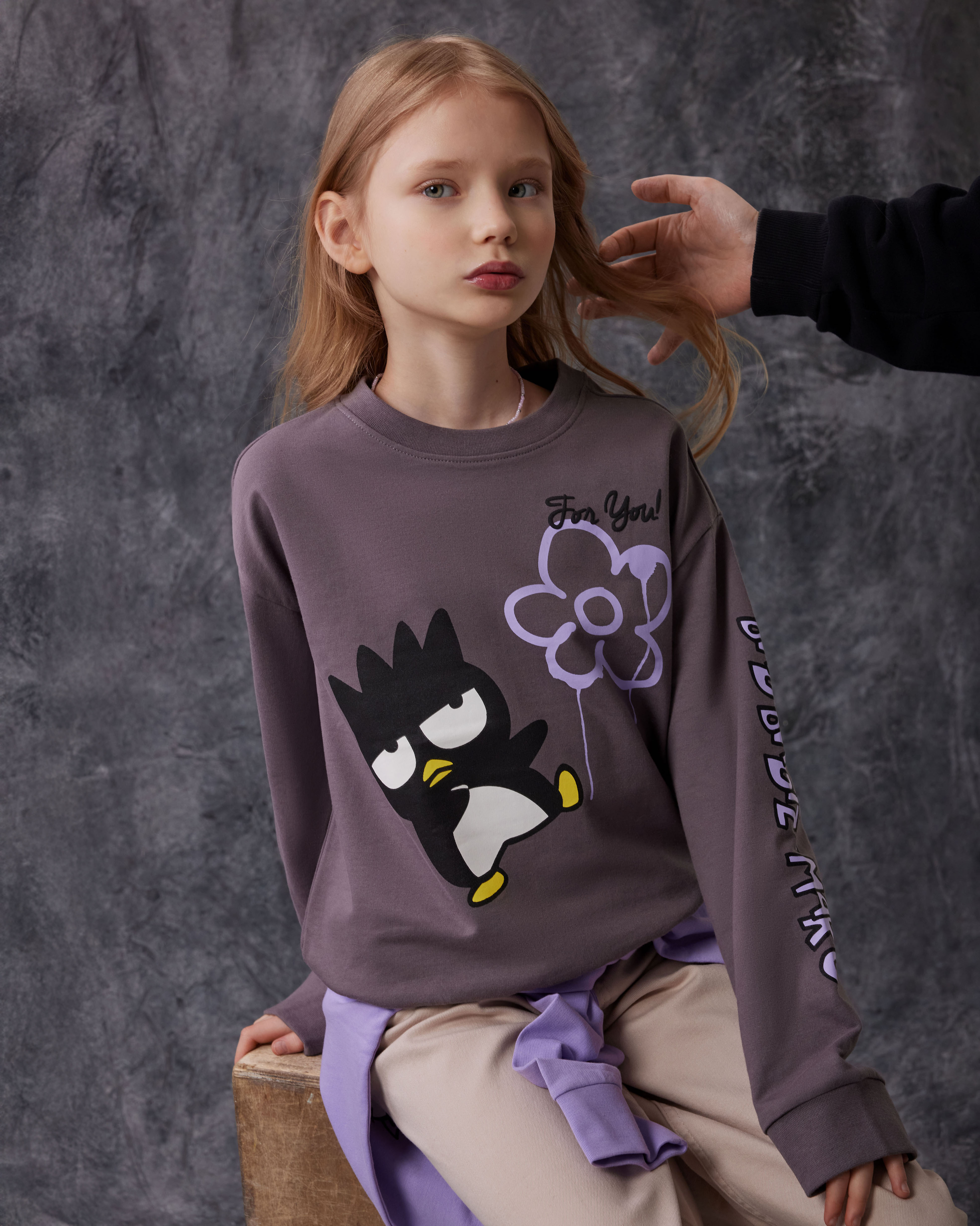Свитшот HELLO KITTY AND FRIENDS S25LC3-H8A6938tg-DG - фото 7