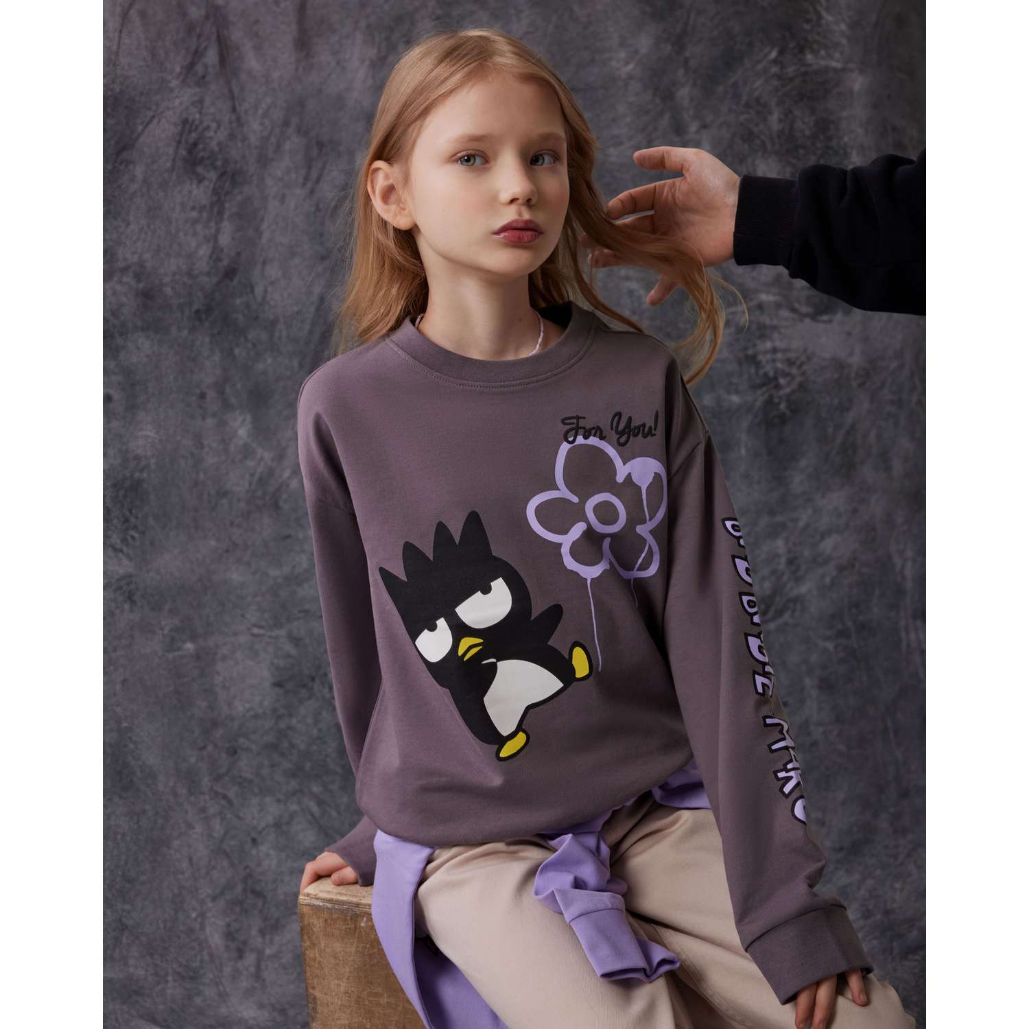 Свитшот HELLO KITTY AND FRIENDS S25LC3-H8A6938tg-DG - фото 7