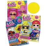 Набор из 3-х журналов для детей ИД Лев "Веселые игры. LOL Surprise!" №07 + №08 + №09 2025 с наклейками