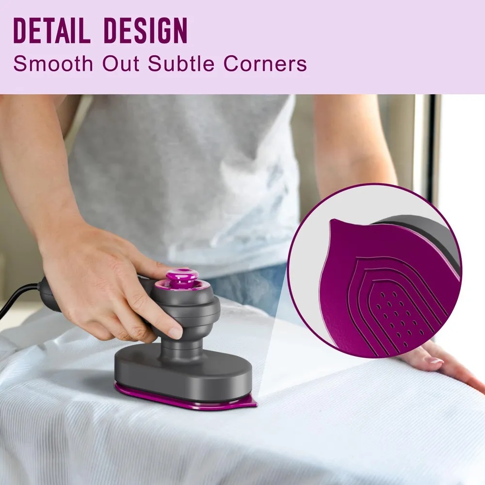 Отпариватель для одежды ручной 23 Вт CASTLELADY Мини портативный утюг дорожный - фото 15