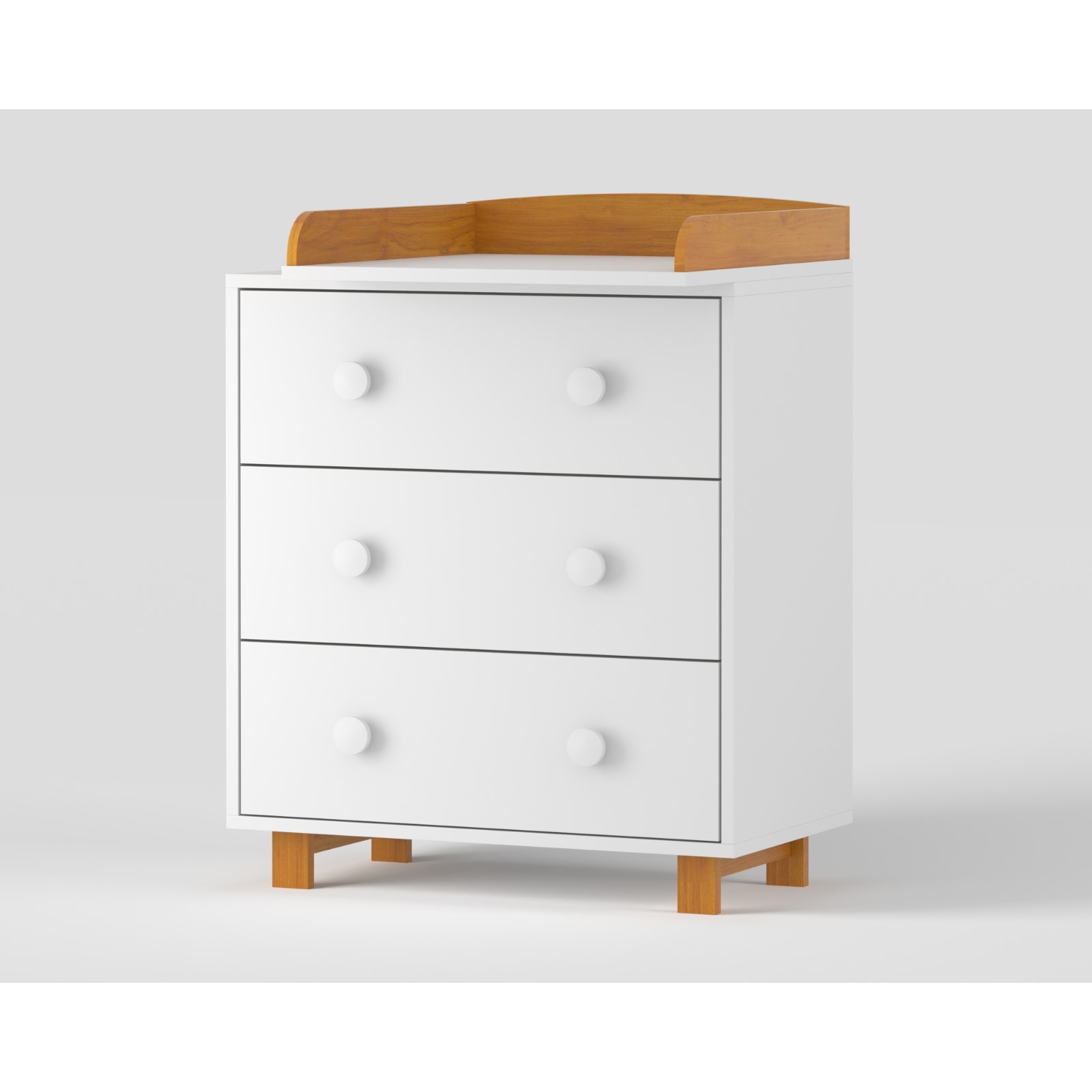 Комод пеленальный детский Sima-Land PAPI Lux 800/3 81х45х90 см 3 ящика - фото 1