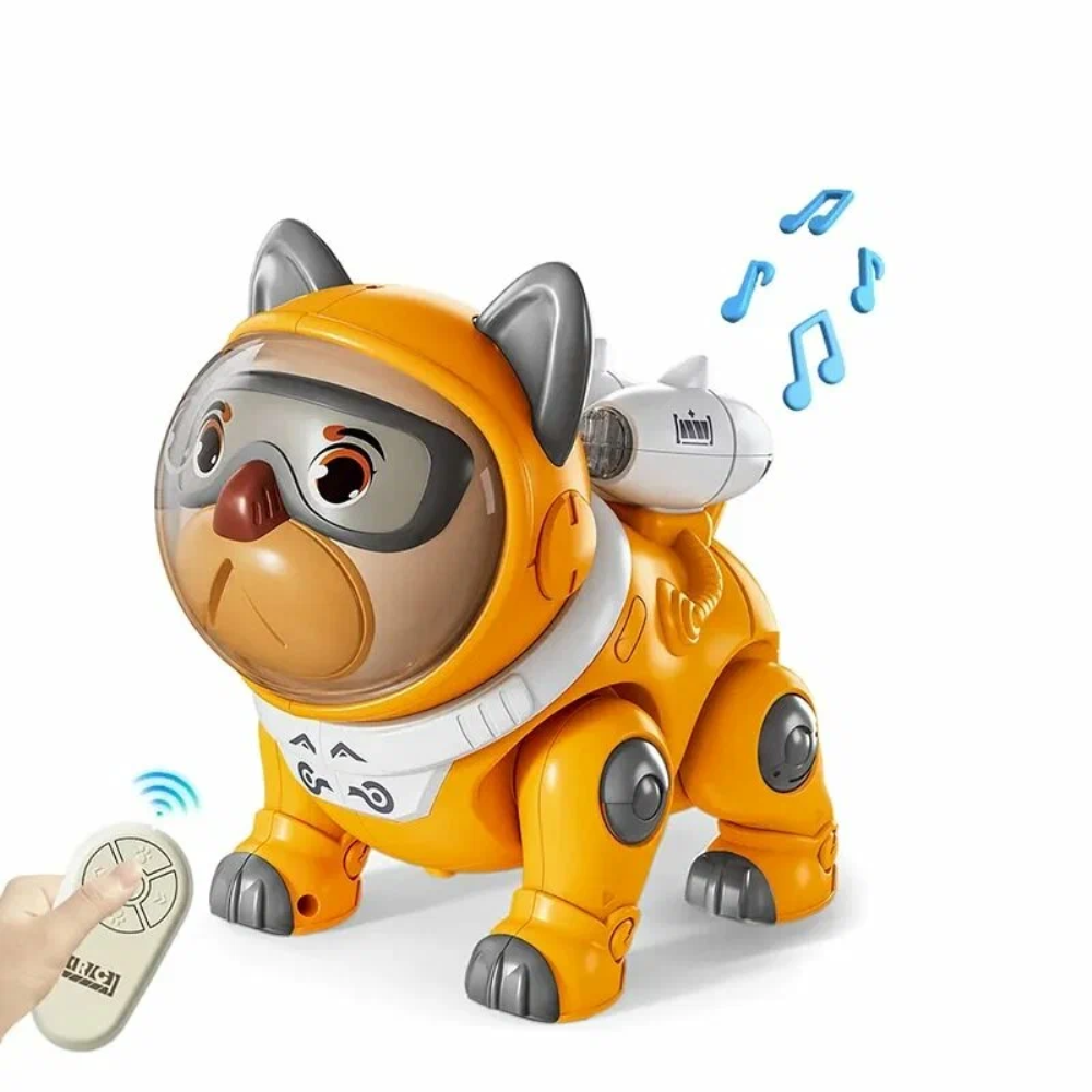 Собака РУ LANSI WORLD Космонавт интерактивная - фото 12