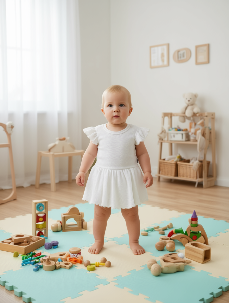 Боди-платье Amelli 290.050.0.0.044/1бел - фото 1