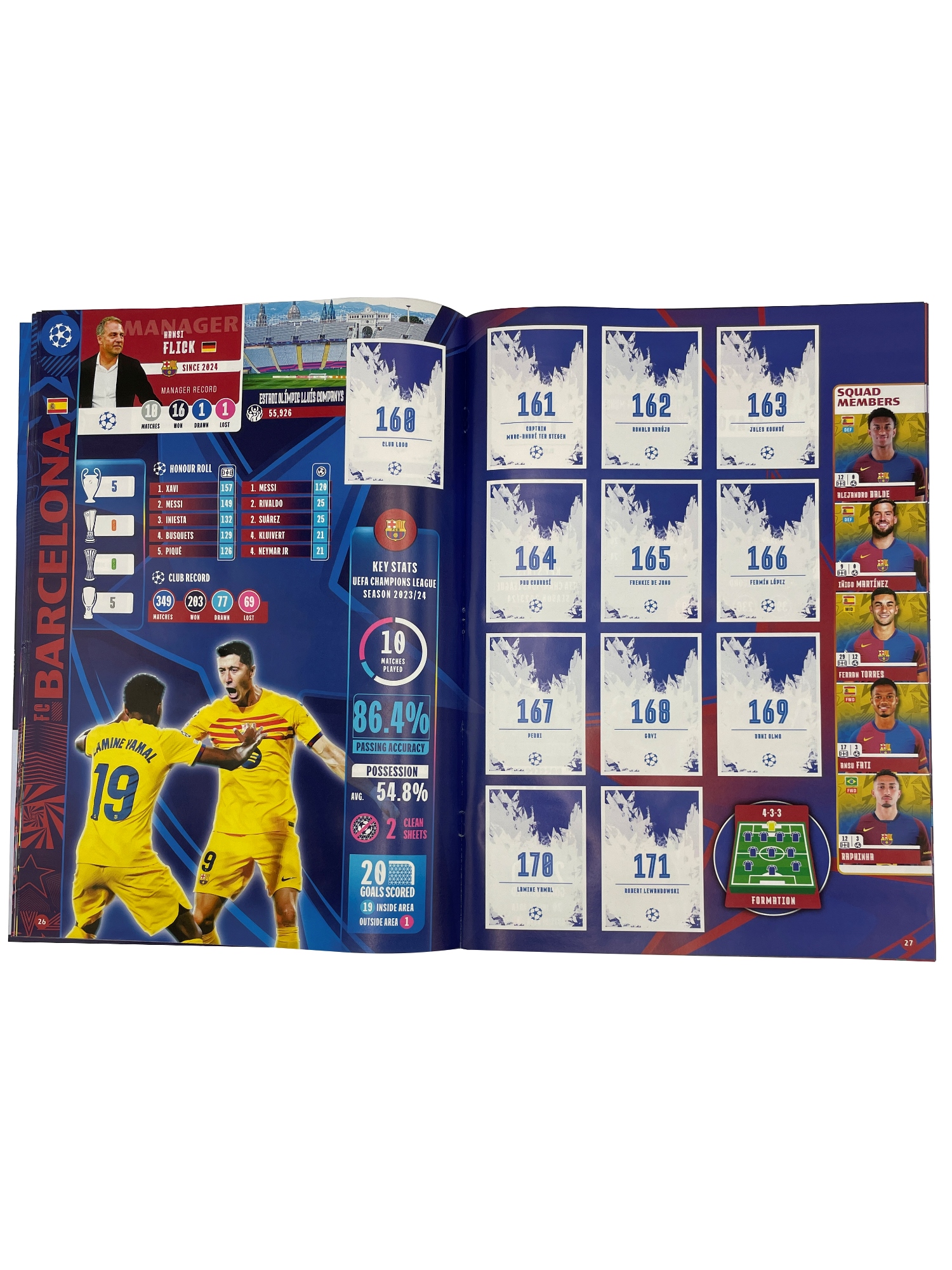 Альбом topps UEFA Champions League 26 шт. в ассортименте - фото 5