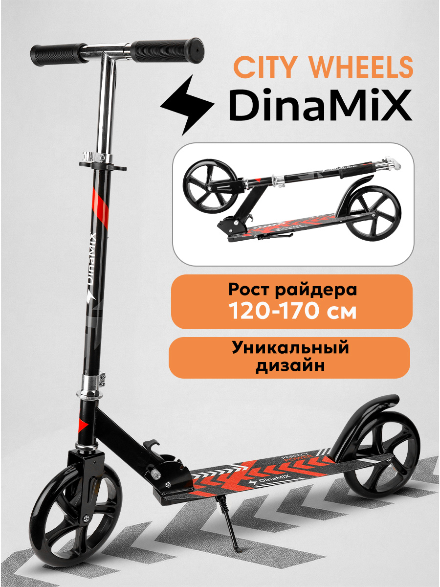 Самокат Рыжий кот двухколесный - фото 1