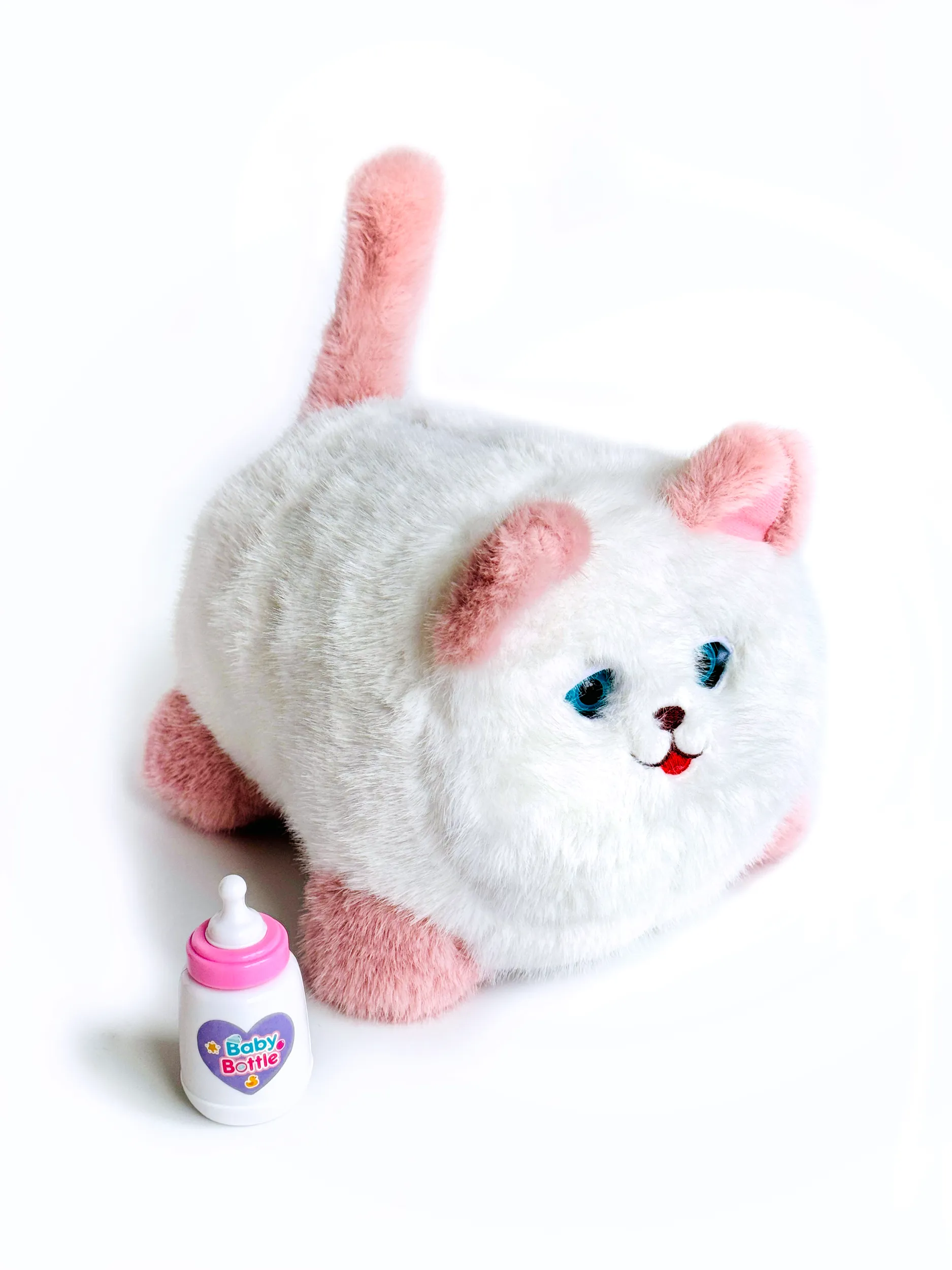 Мягкая игрушка LANSI WORLD котенок интерактивный Пушистик - фото 2