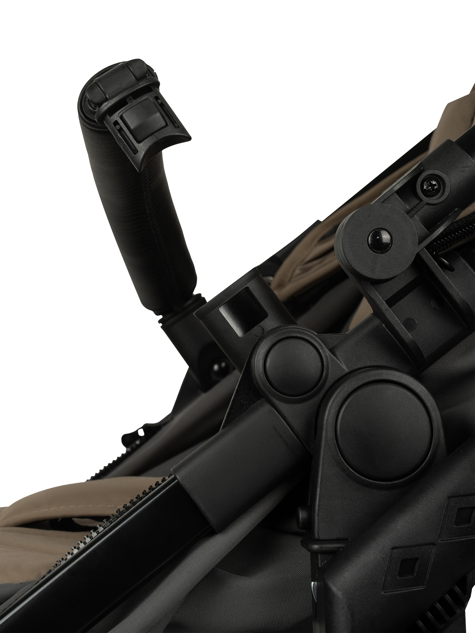 Коляска трансформер JOVOLA 3в1 Folk, темно-бежевый - фото 29