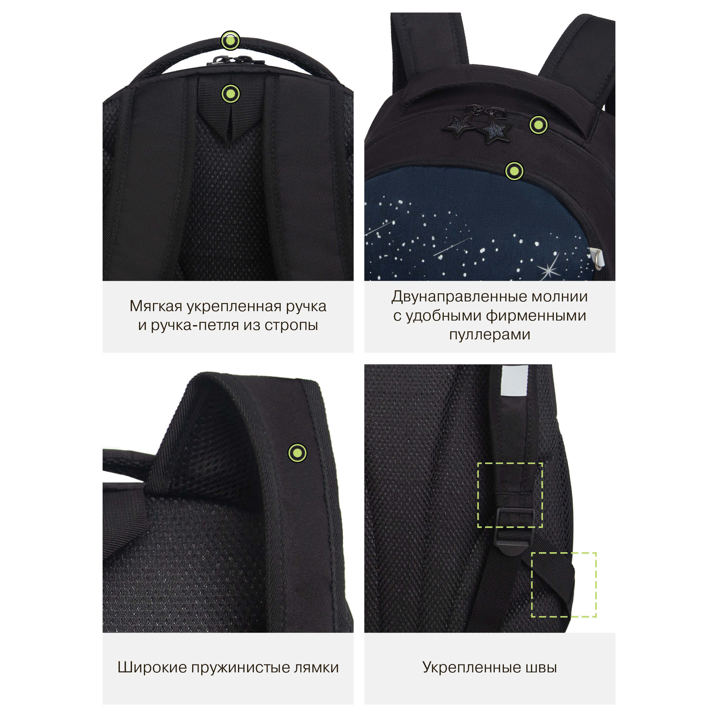 Рюкзак Grizzly для девочки - фото 13