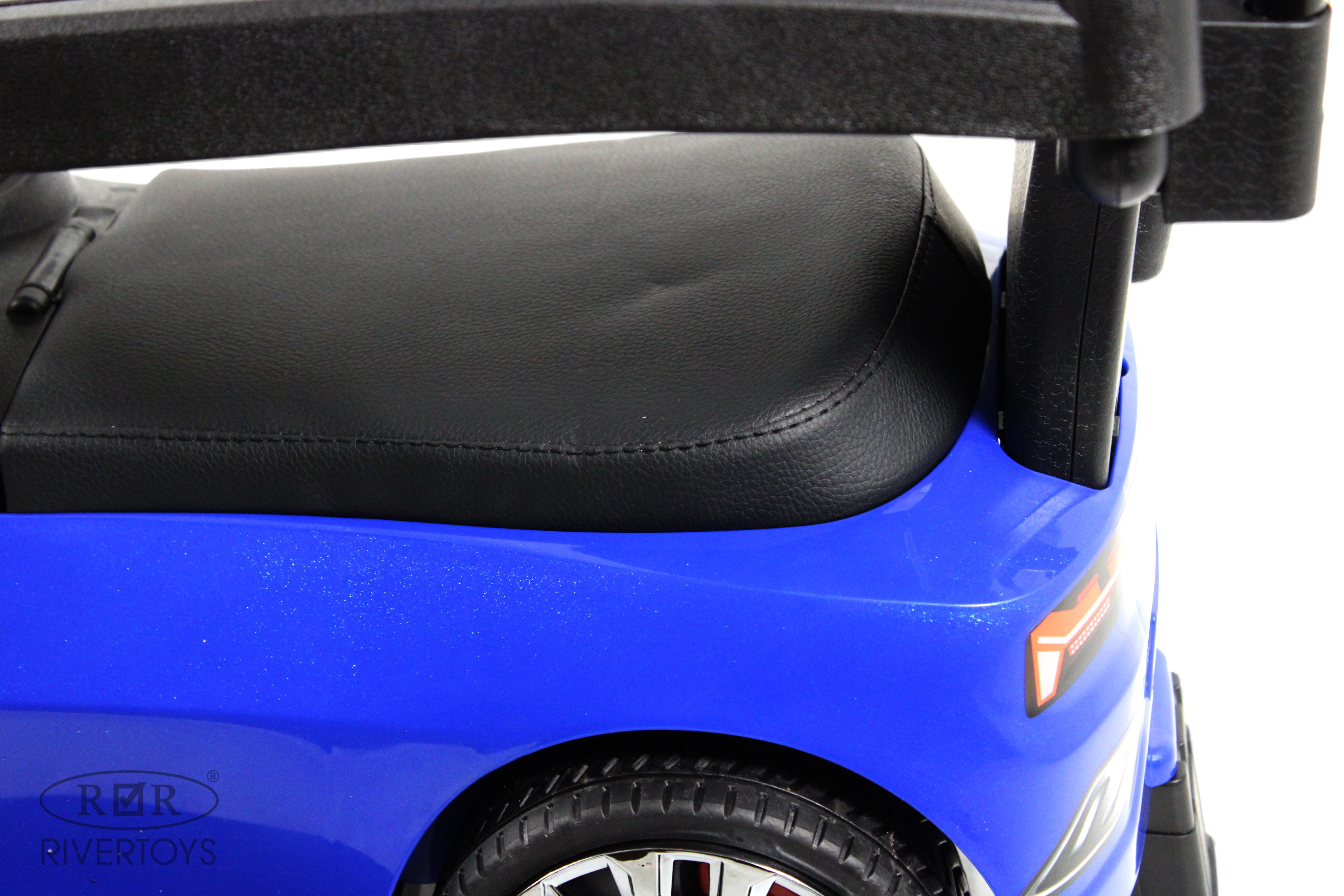 Каталка RIVERTOYS Z005ZZ-AP-BLUE синий - фото 12