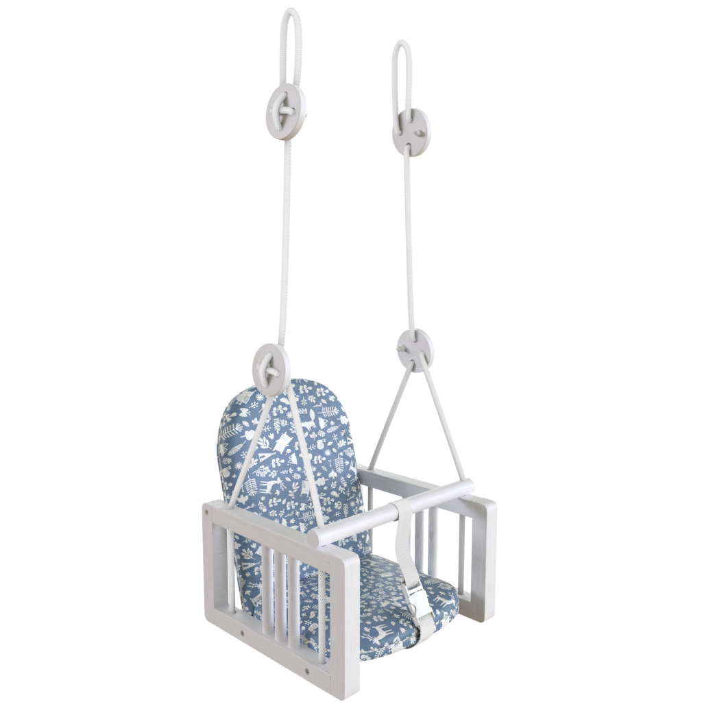 Качели Little Angel синий - фото 2