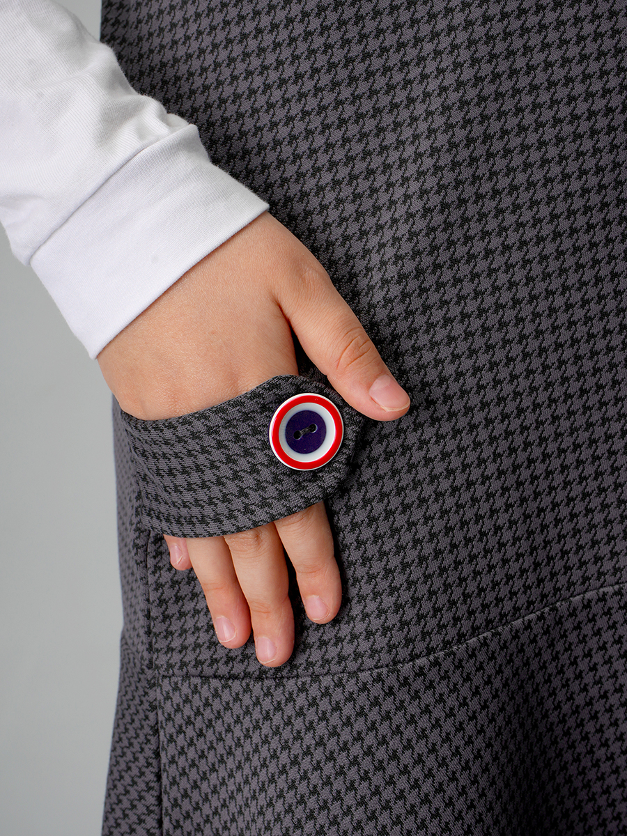 Сарафан HappyFox HF33116серый - фото 8