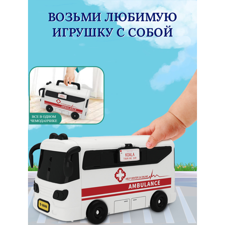 Домик для кукол SHARKTOYS с мебелью