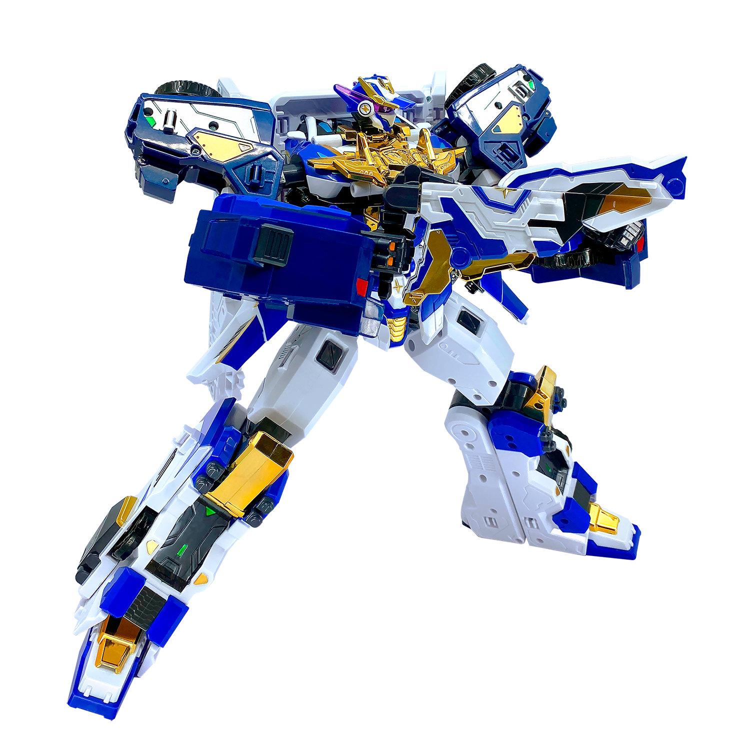 Игровой набор METAL-CARDBOT Блю Коп Тринити - фото 15