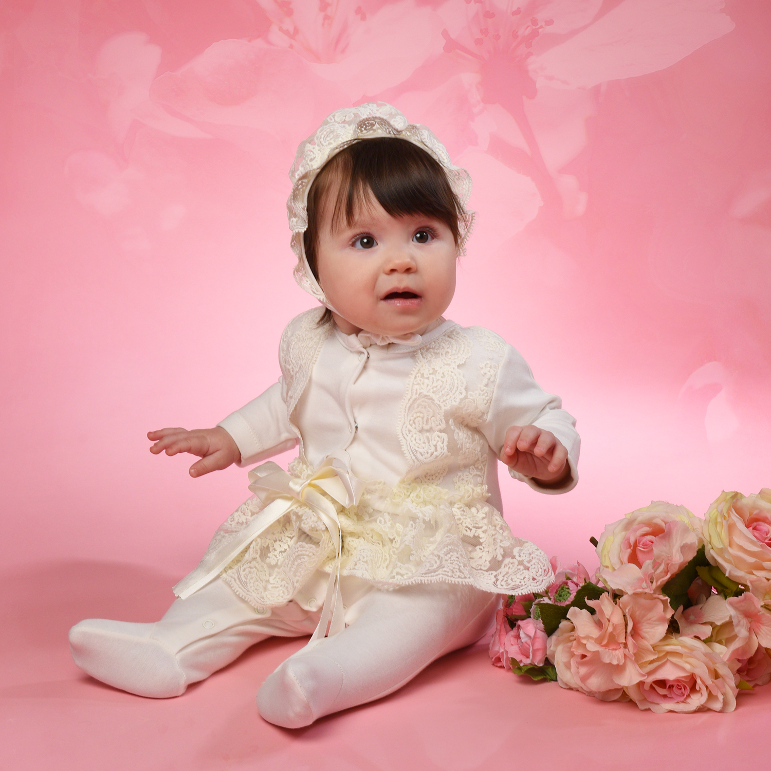 Комплект на выписку Patrino Р-4-140_молочный - фото 5