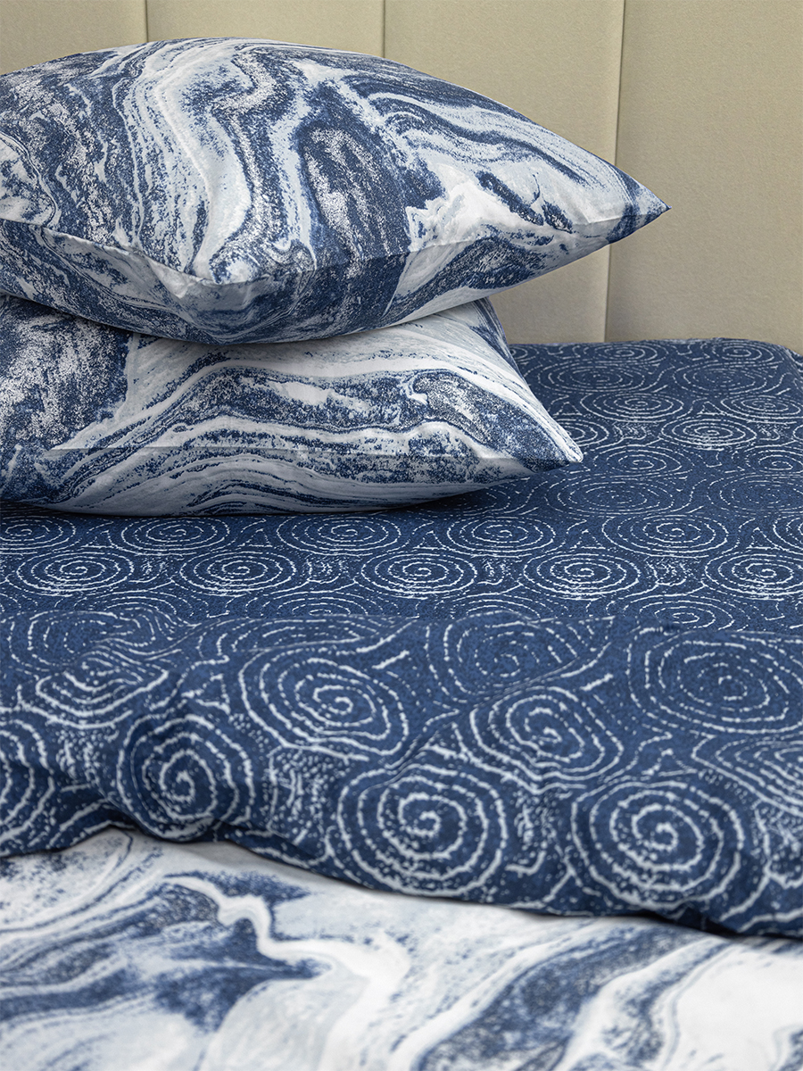 Комплект постельного белья для SNOFF Водопад двуспальный 4 предм. - фото 5