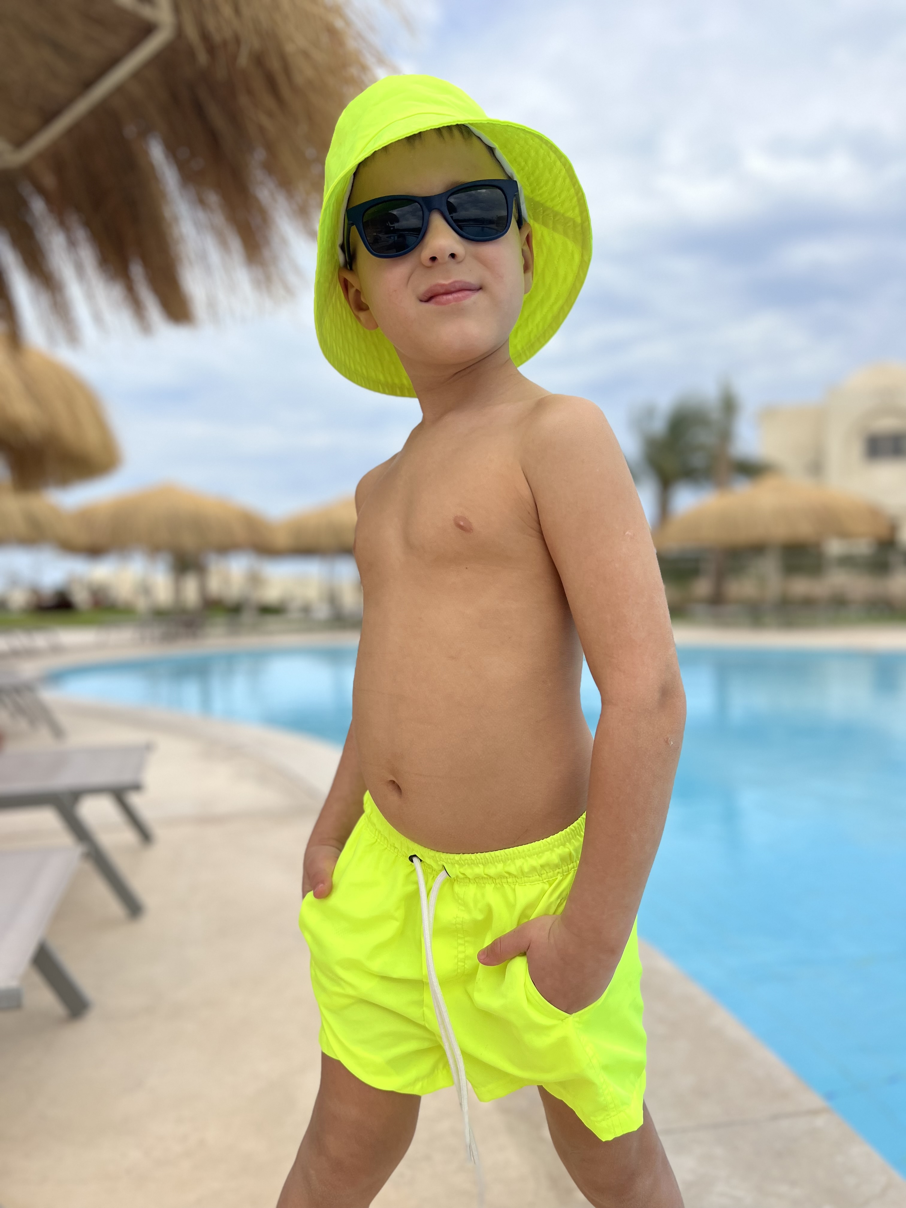 Шорты Capitania KIDS/MEN-001/YELLOWNEON - фото 4