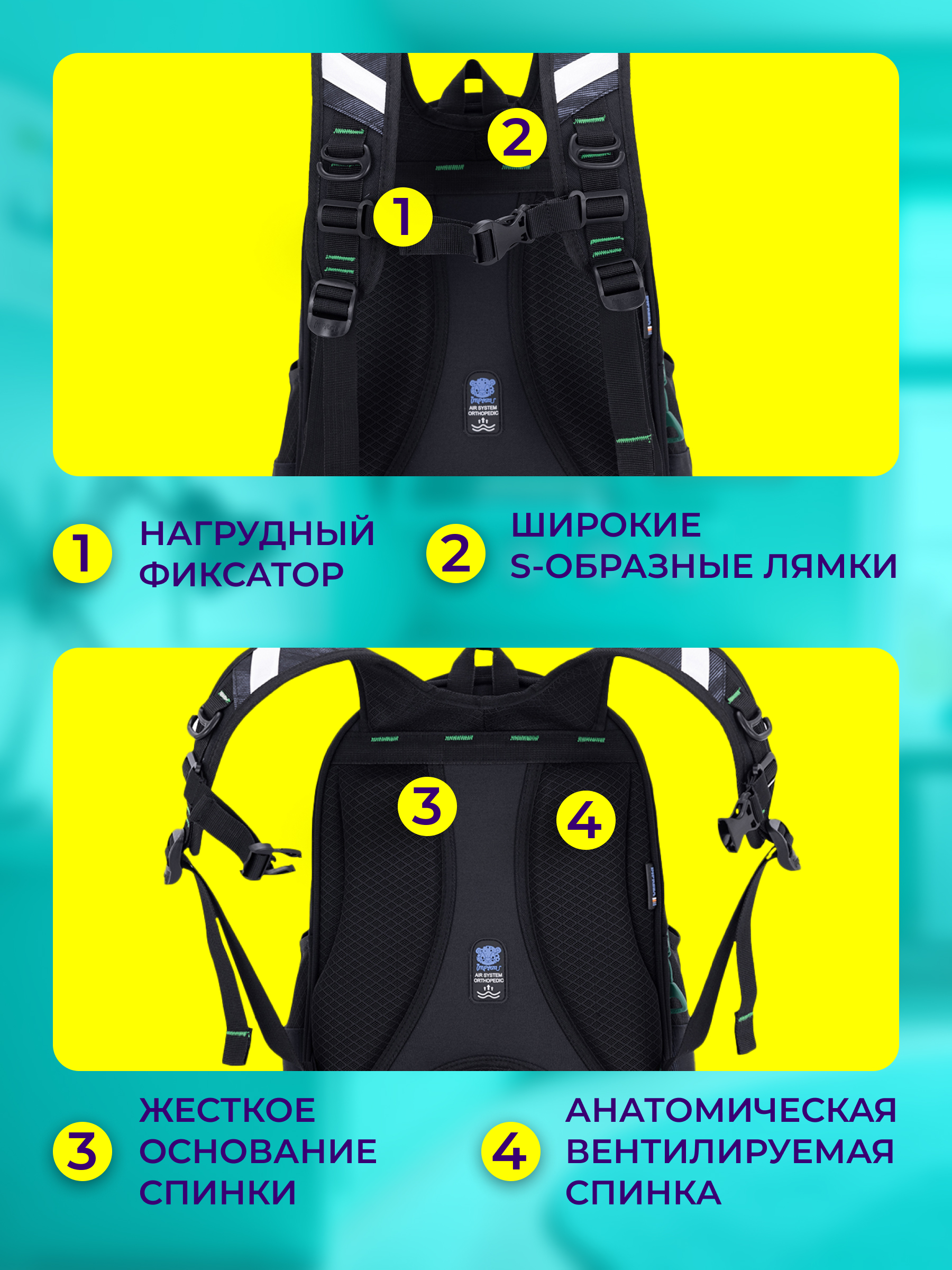 Рюкзак Impreza А169 - фото 8