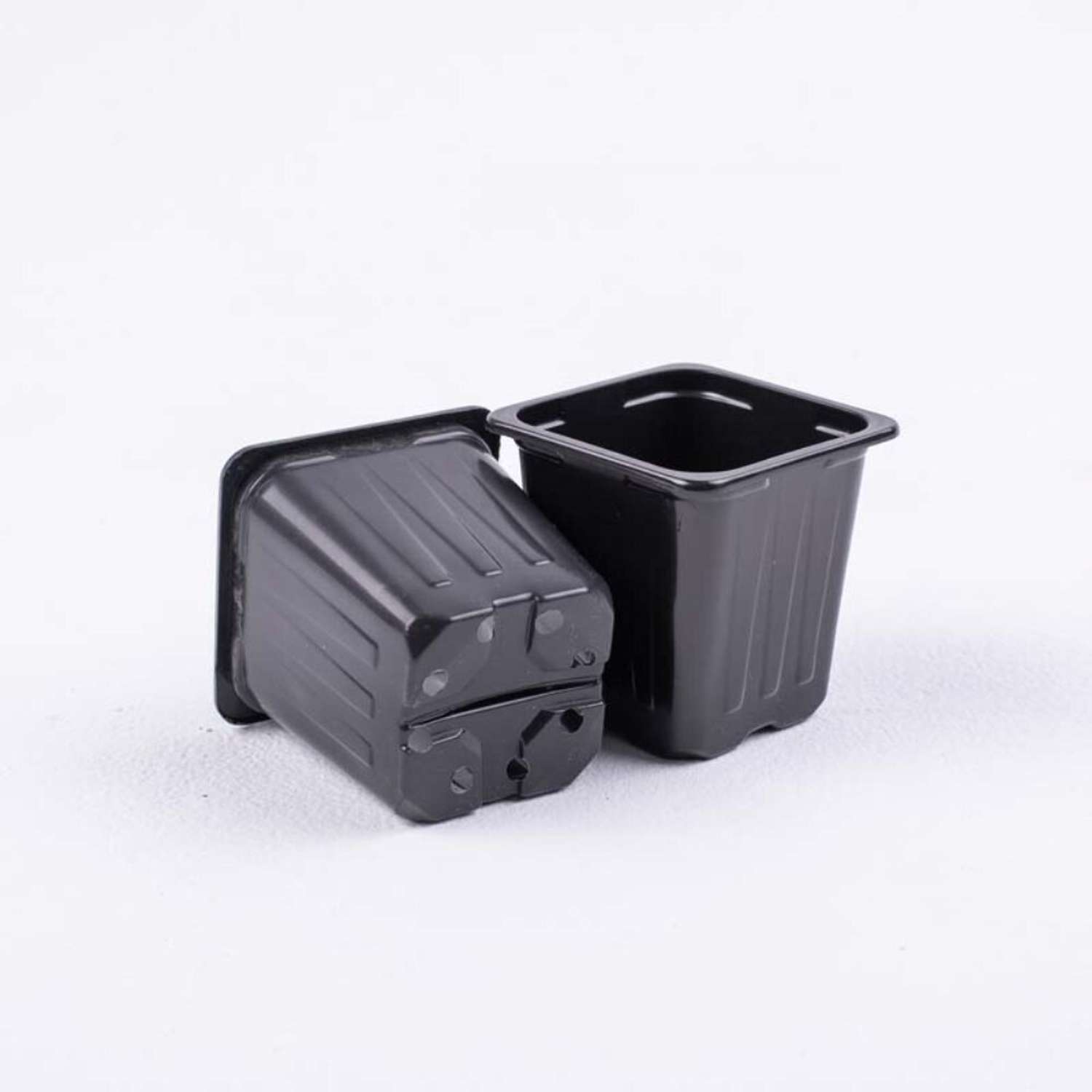 Горшок формованный . 0.2л 7*7*7см - фото 2