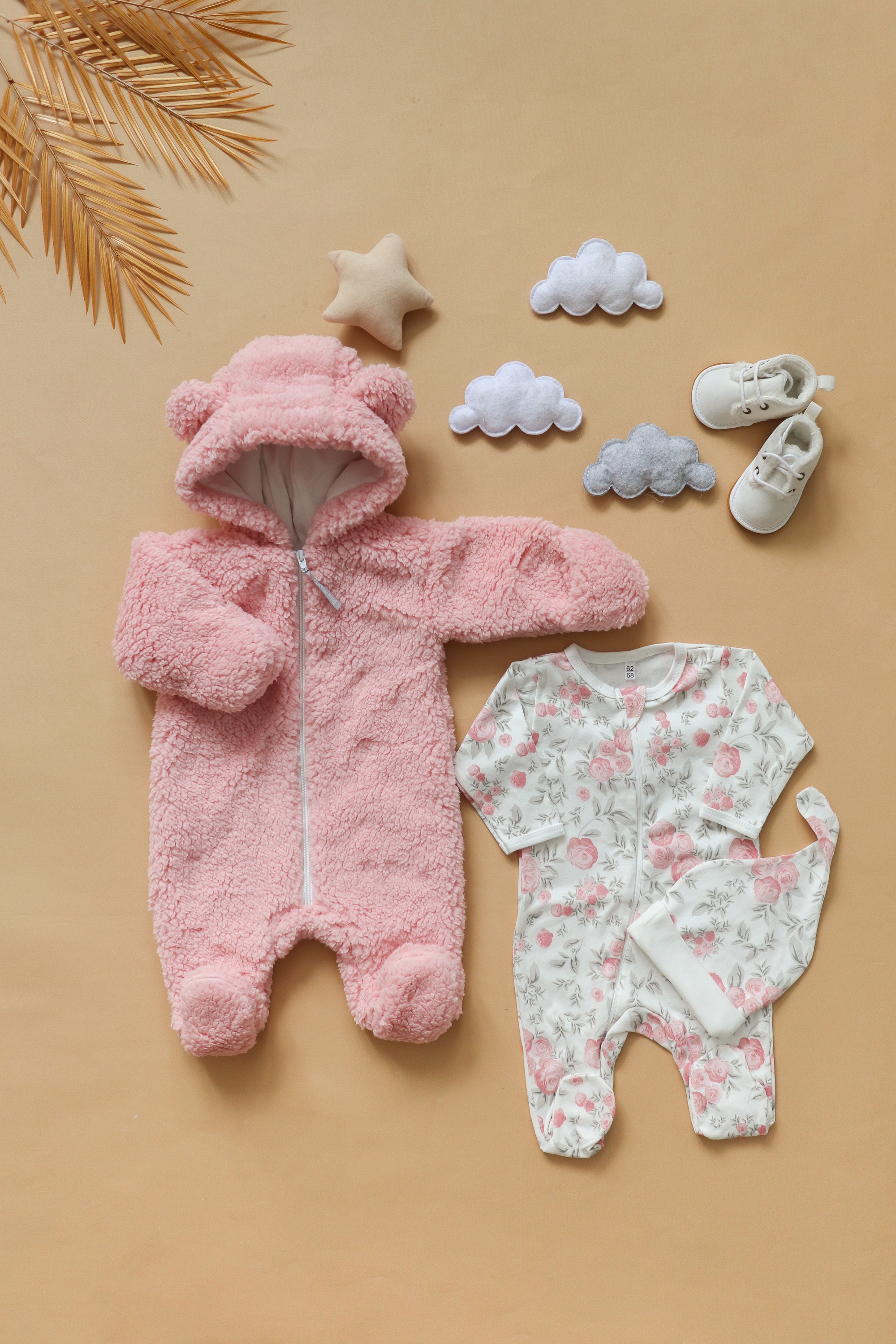 Комбинезон Bunnyphant В072/пудровый - фото 3