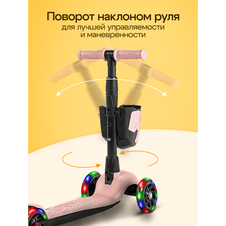Самокат !Дерзкий трехколесный