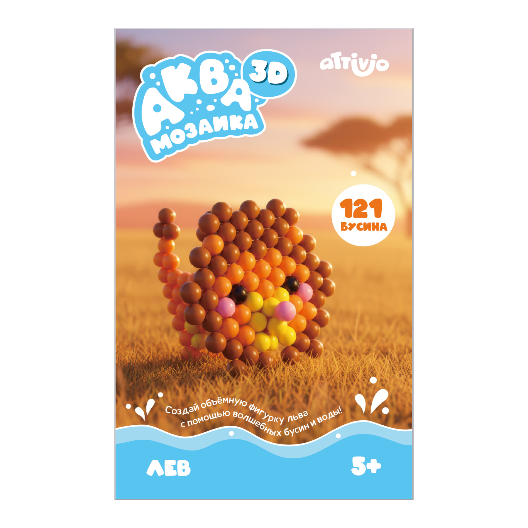 Аквамозаика Attivio Лев - фото 1