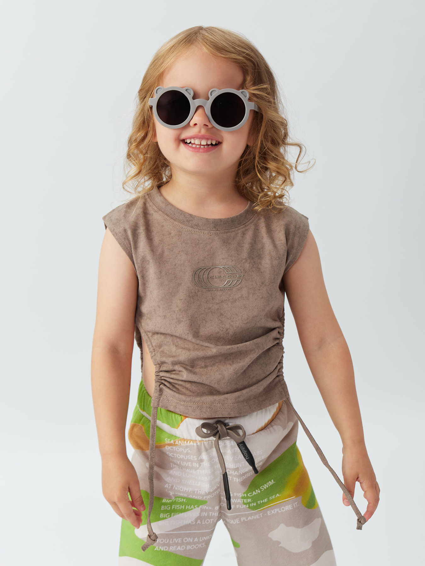 Топ Happy Baby 88213_grey-beige - фото 12