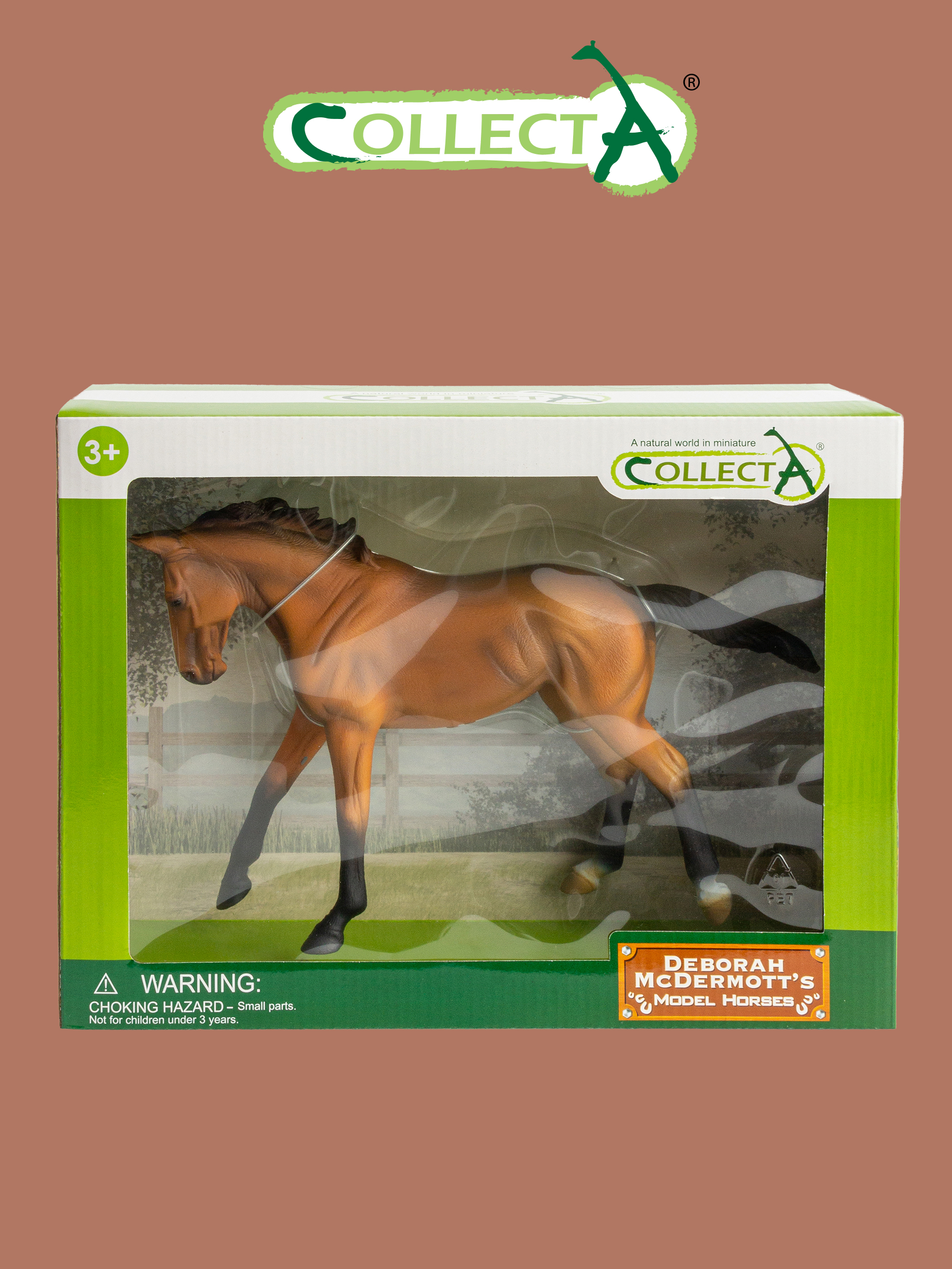 Фигурка Collecta Лошадь чистокровная гнедая - фото 2