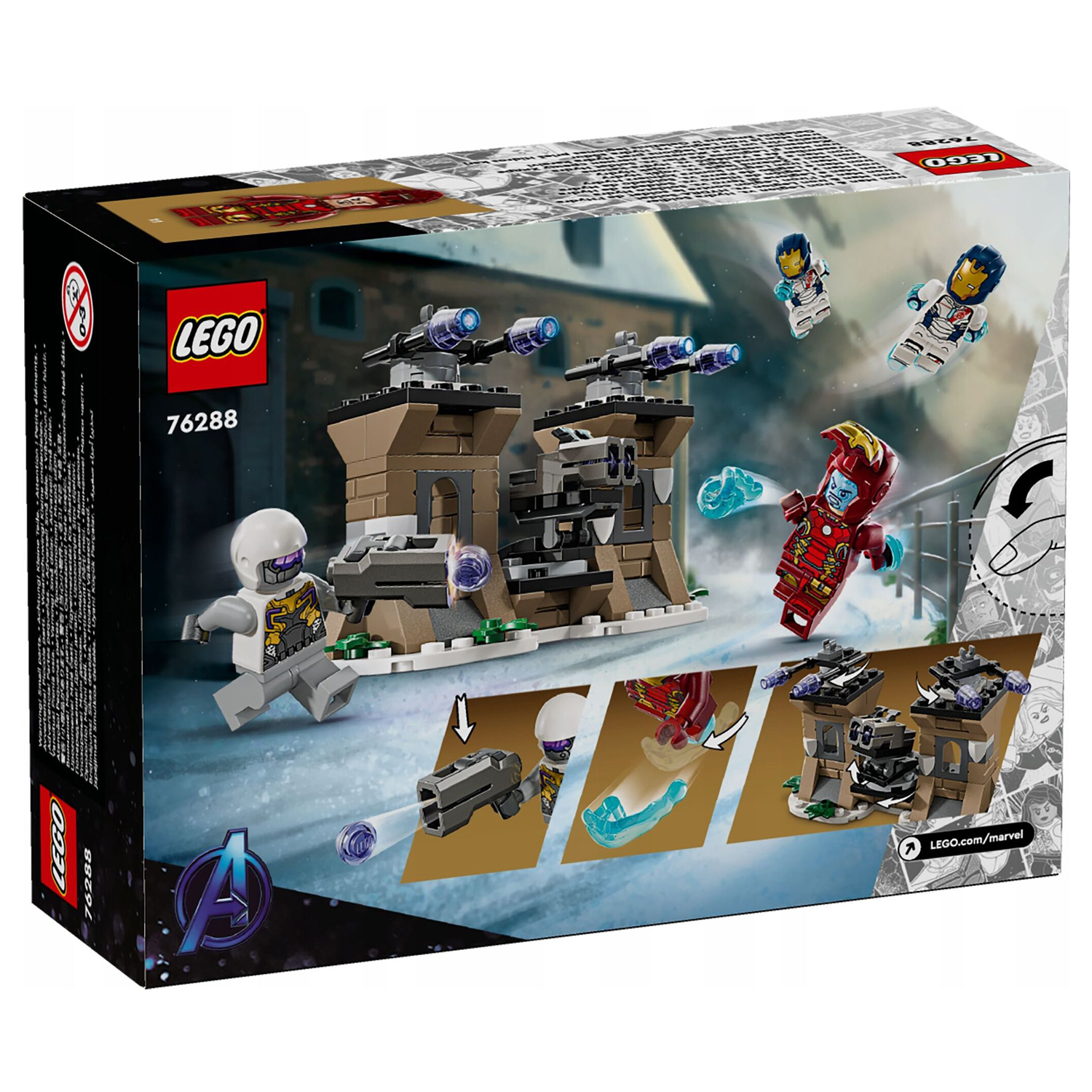 Конструктор LEGO Marvel Super Heroes Железный человек 135 дет. - фото 4