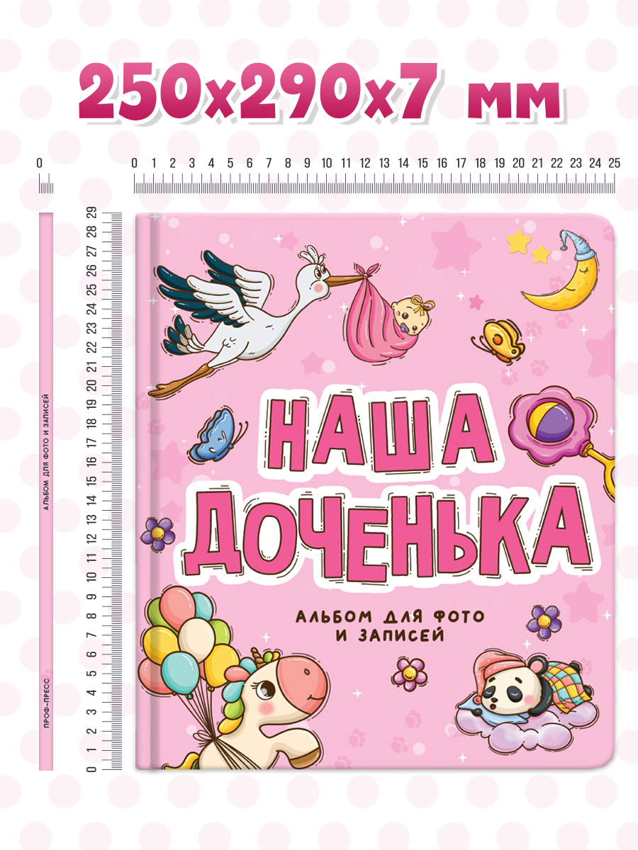 Фотоальбом Проф-Пресс Наша доченька - фото 7